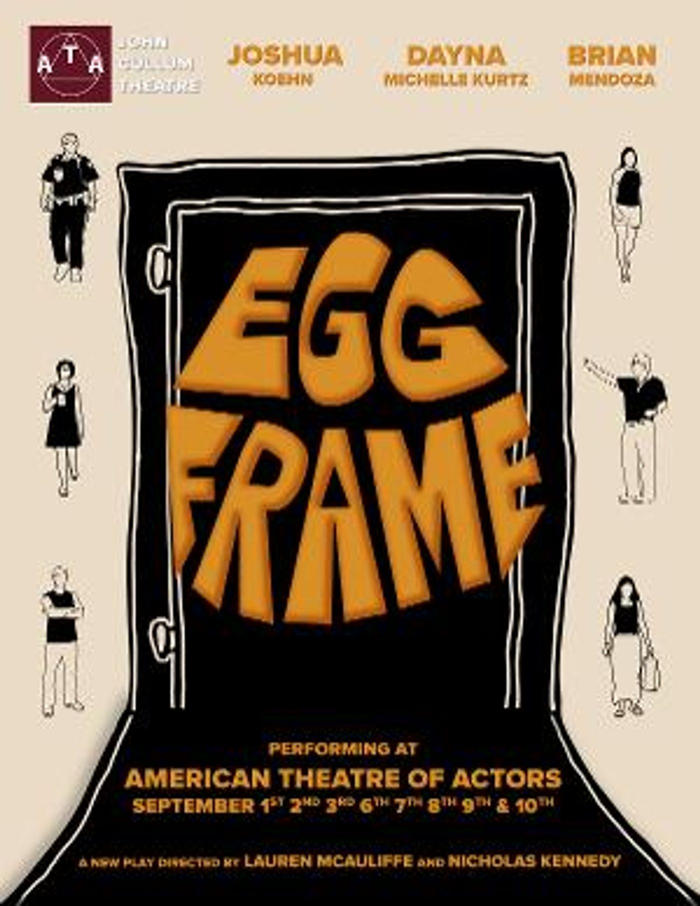 New Play EGG FRAME to Premiere Off-Broadway at John Cullum Theatre  Image