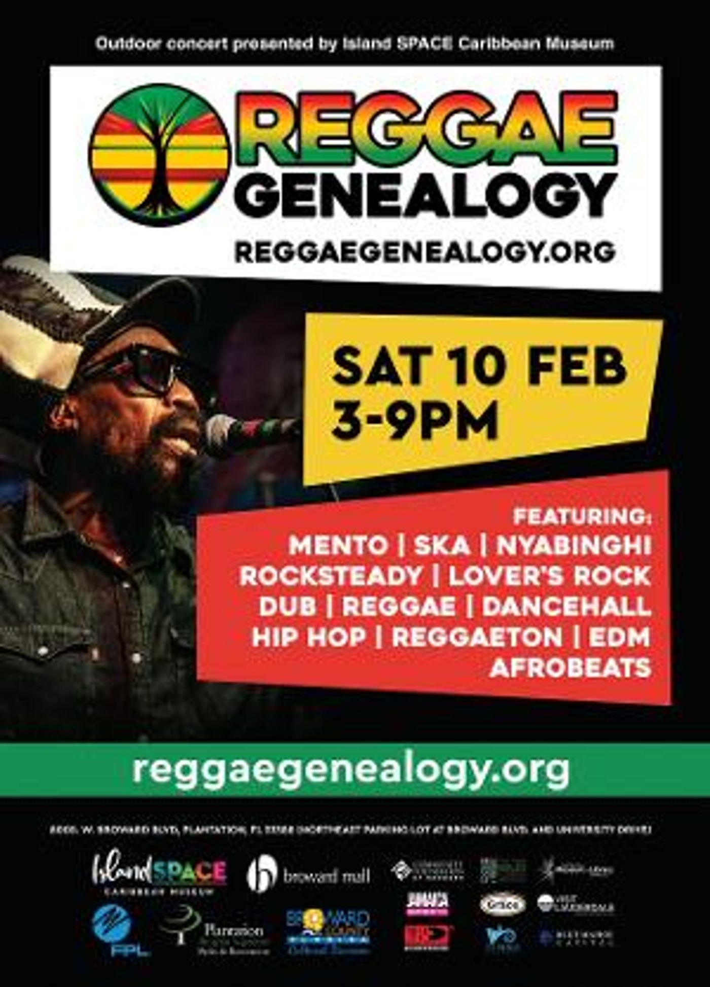 2024 Island SPACE Reggae Genealogy Concert Set For February  Image