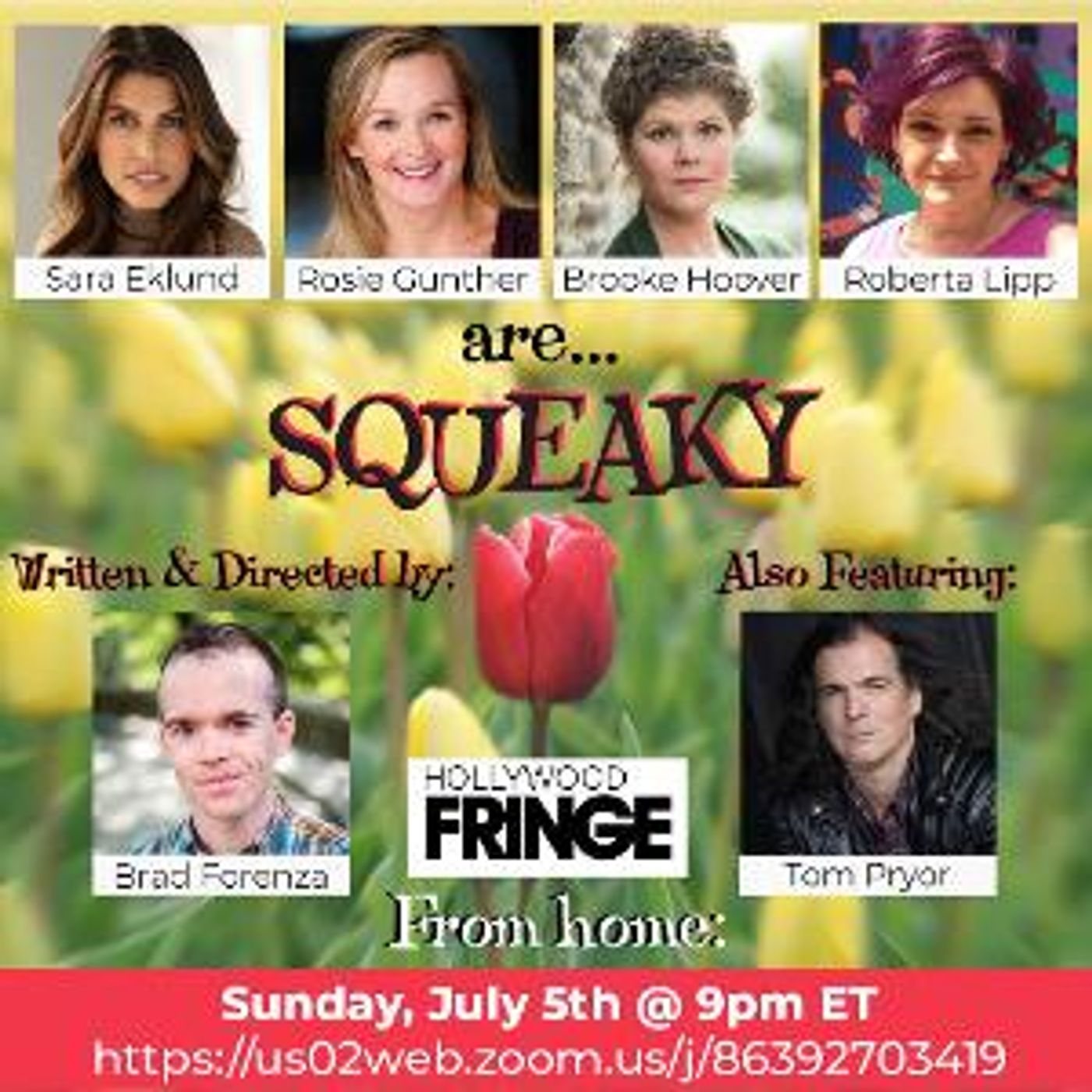 Brad Forenza's SQUEAKY Streams Via The Hollywood Fringe This Sunday  Image