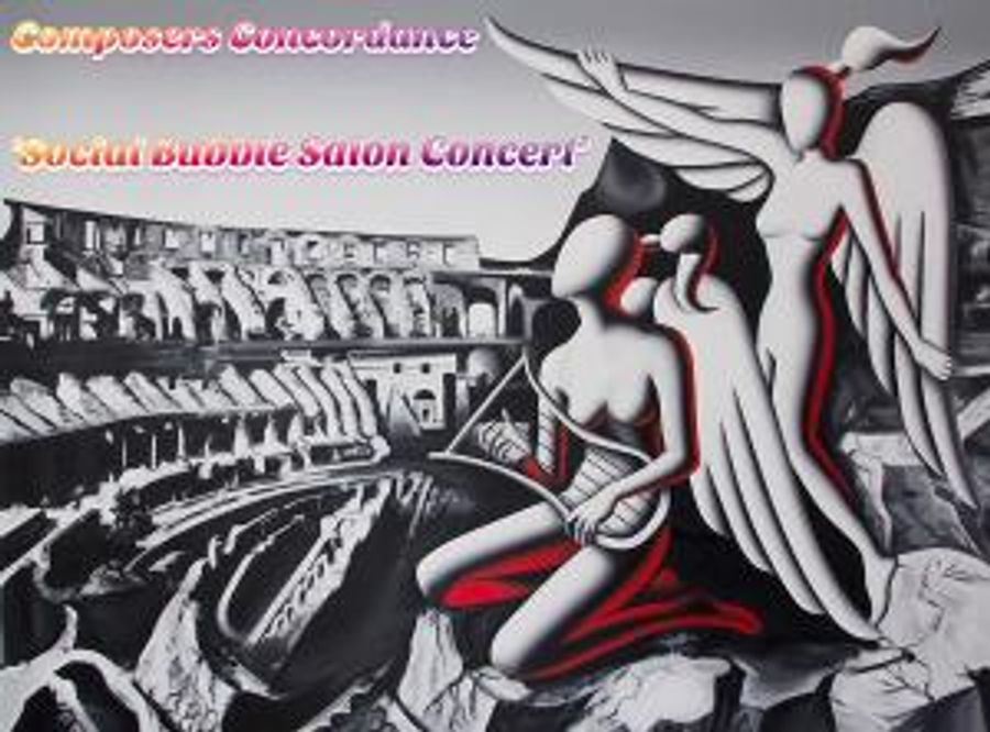 Composers Concordance Presents SOCIAL BUBBLE SALON CONCERT Image