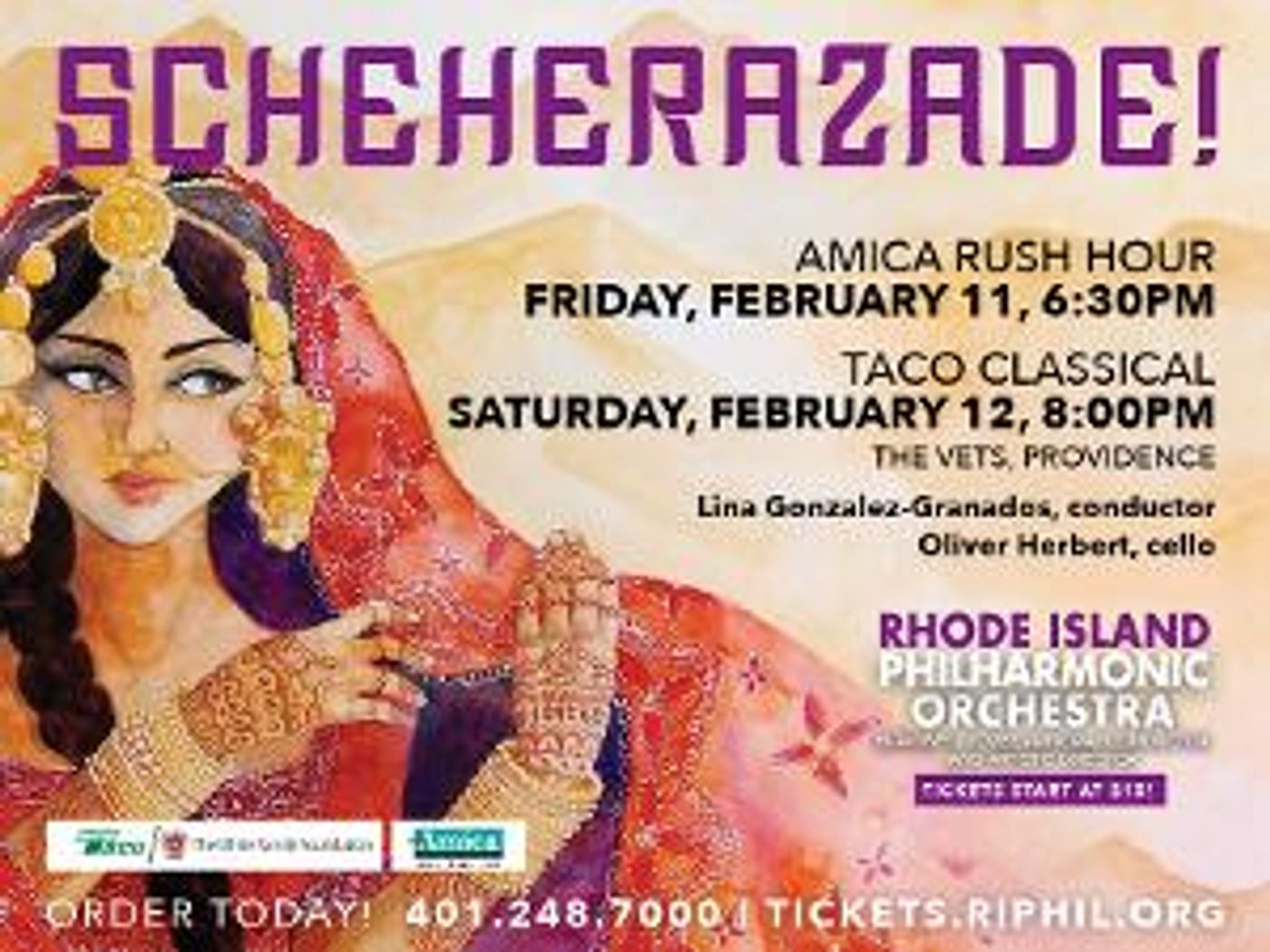 RI Philharmonic to Present SCHEHEREZADE!  Image
