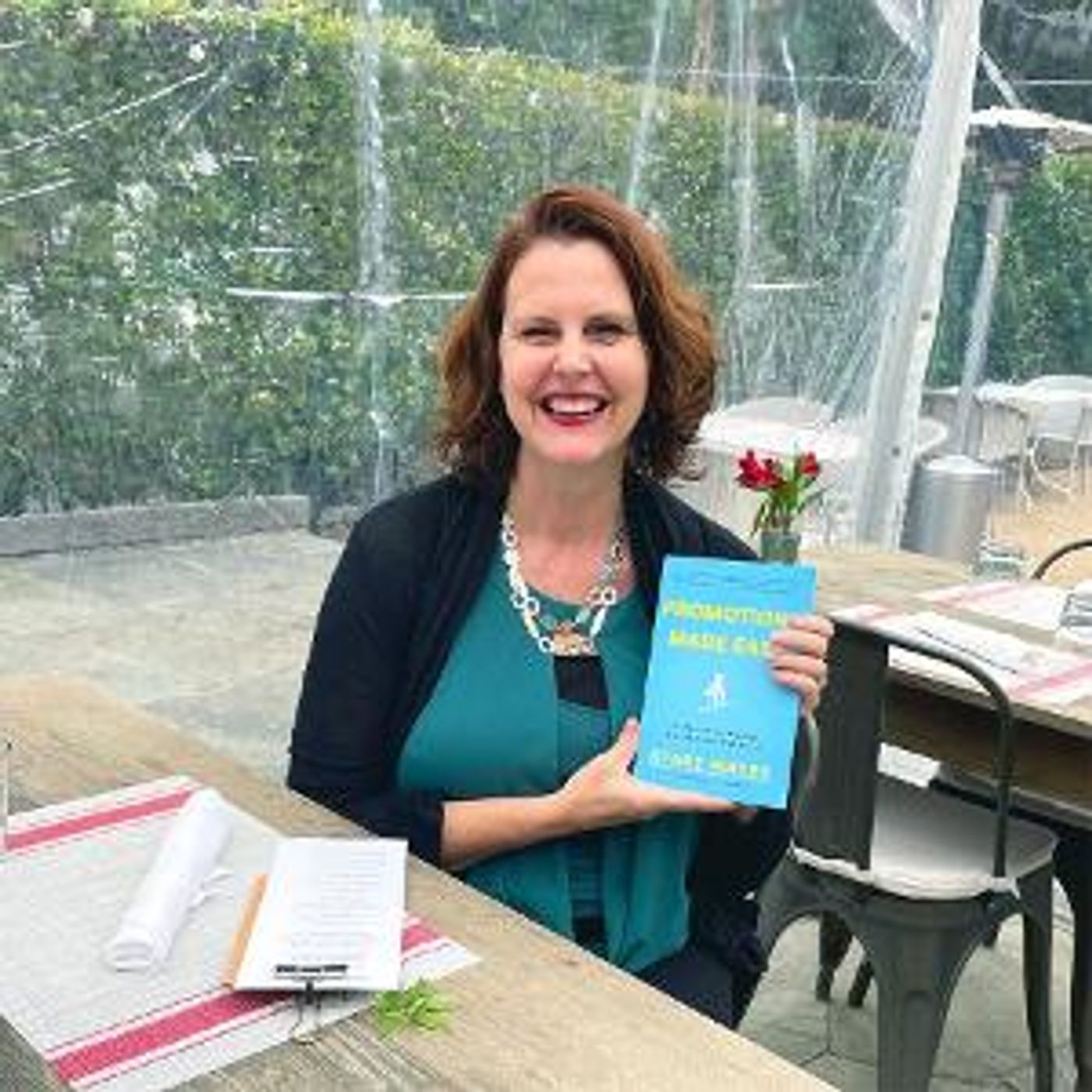 Stacy Mayer Authors PROMOTIONS MADE EASY: A STEP-BY-STEP GUIDE TO THE EXECUTIVE SUITE  Image