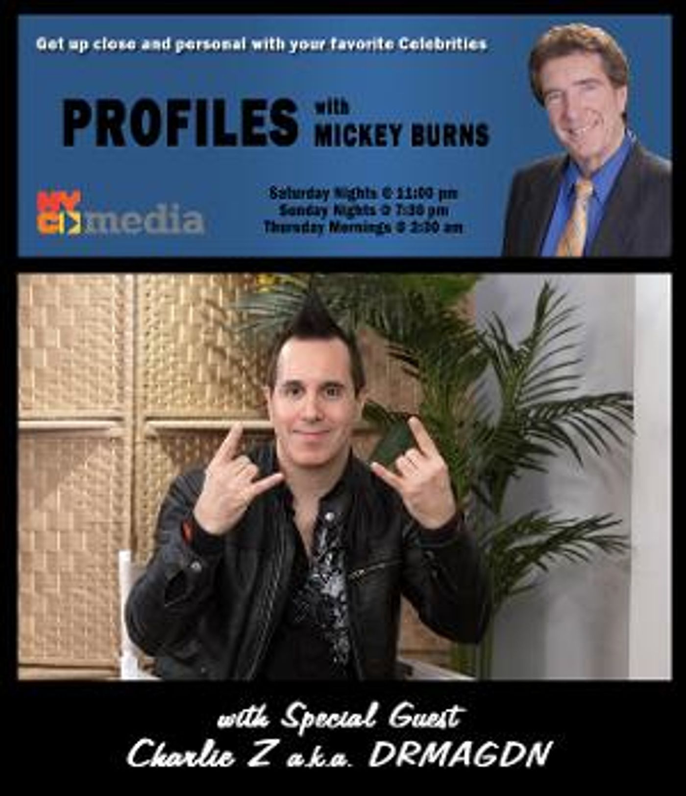 Cyborg Drummer/DJ DRMAGDN To Join PROFILES WITH MICKEY BURNS  Image