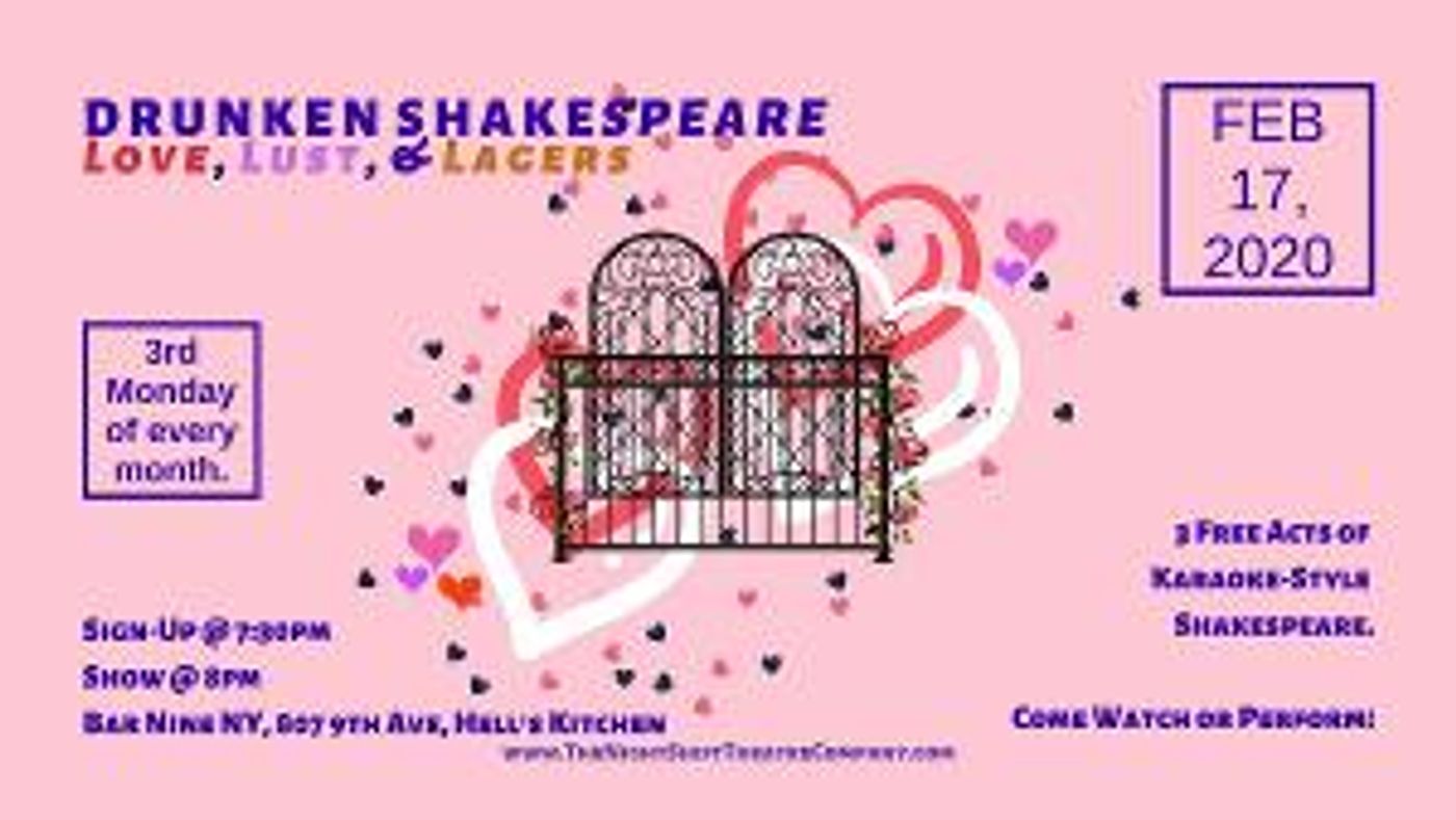 The Night Shift Theatre Company Presents DRUNKEN SHAKESPEARE  Image