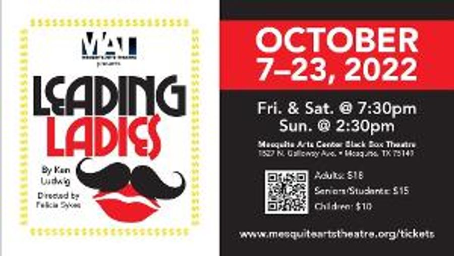 Mesquite Arts Theater Presents LEADING LADIES Image