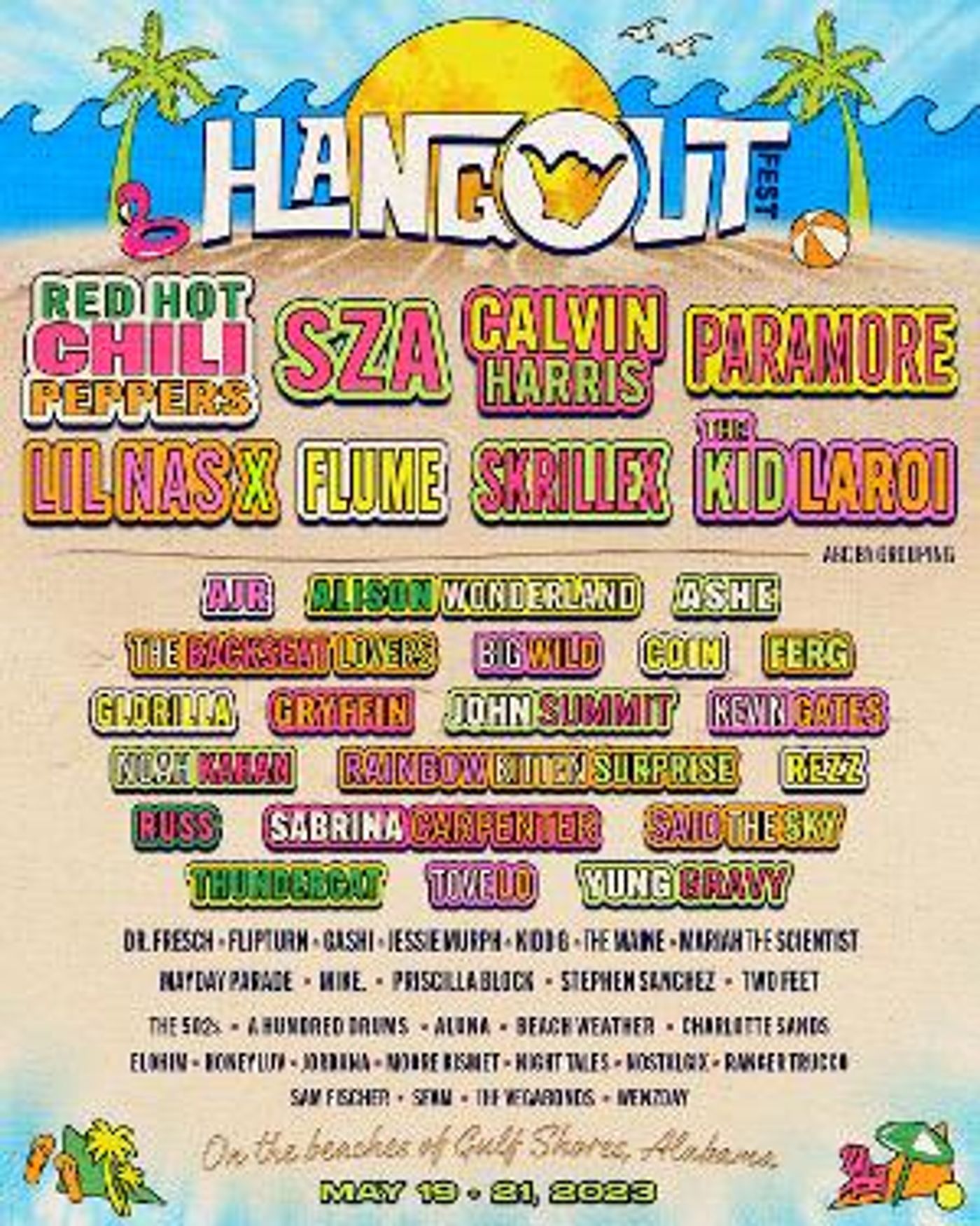 Hangout Music Festival's THE ULTIMATE BEACH VACATION Set For May 2023  Image