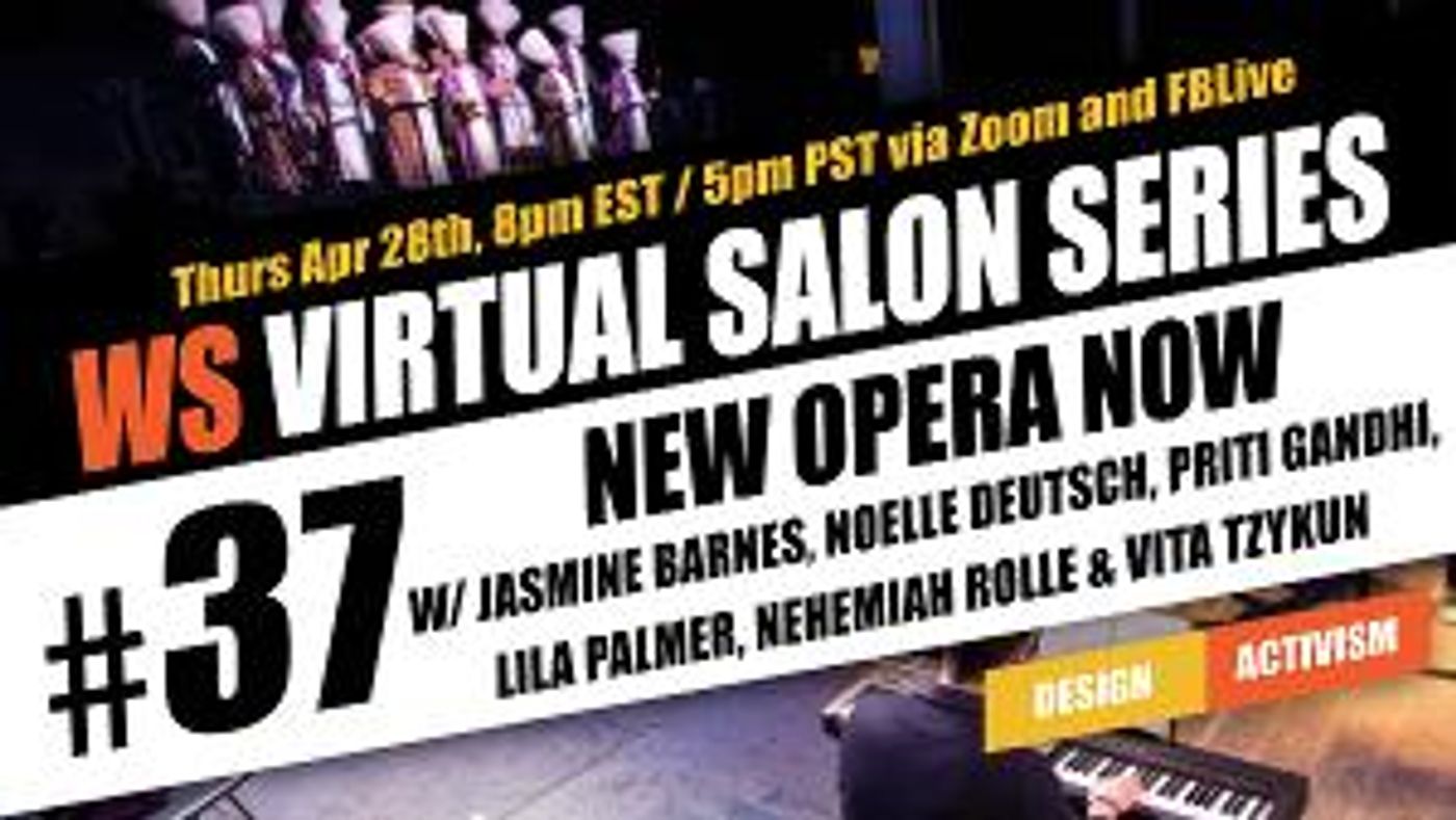 Wingspace Theatrical Design Presents A Free Virtual Salon On New Opera Now  Image