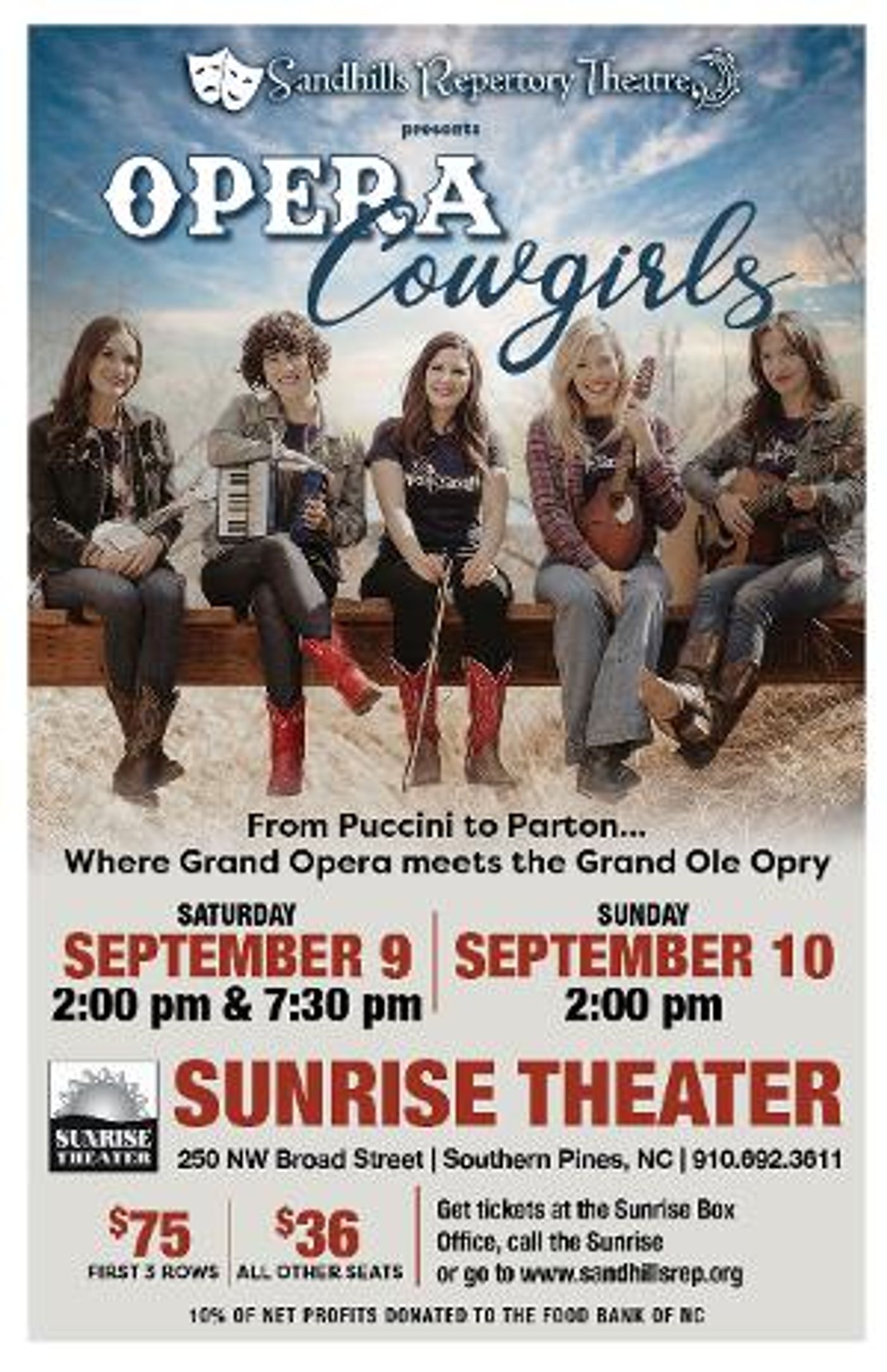 Opera Cowgirls to Bring Alt-Country Blend to Southern Pines  Image