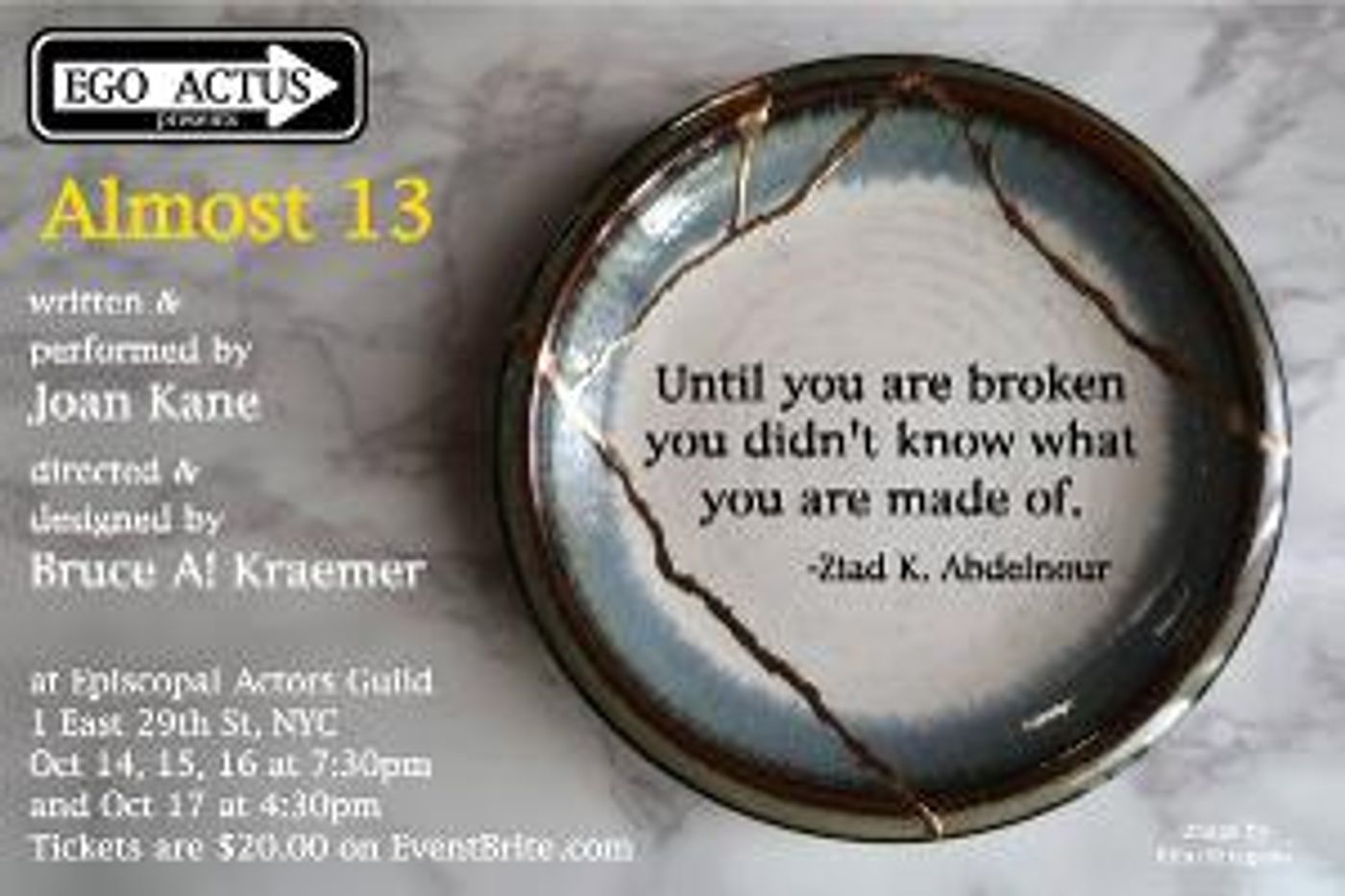 Ego Actus Presents ALMOST 13  Image