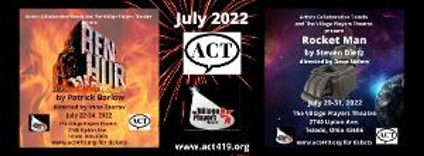 Actors Collaborative Toledo and The Village Players Theatre to Present BEN HUR and ROCKET MAN  Image