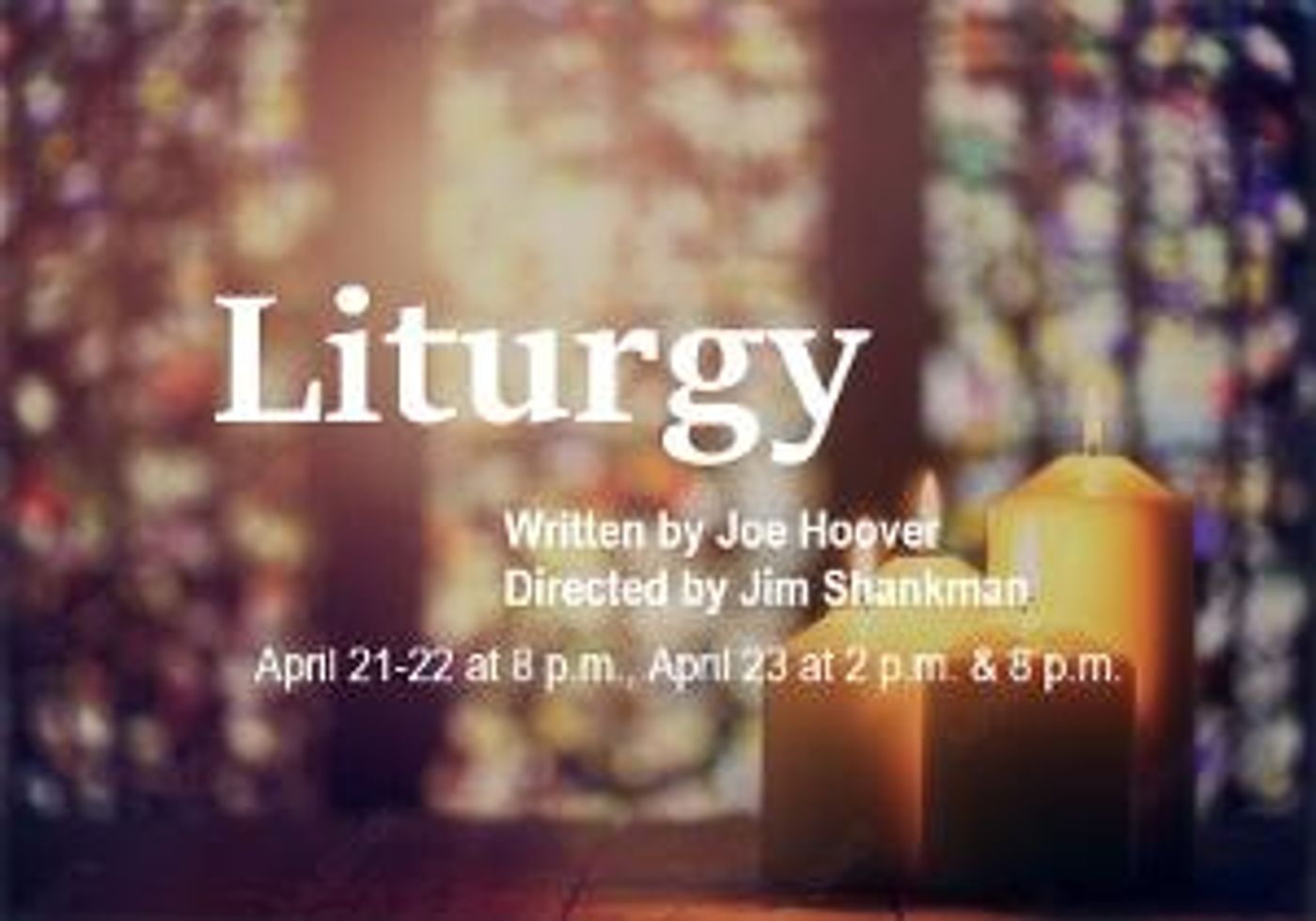 Joe Hoover Will Perform LITURGY at American Theatre of Actors, Beckmann Theatre  Image