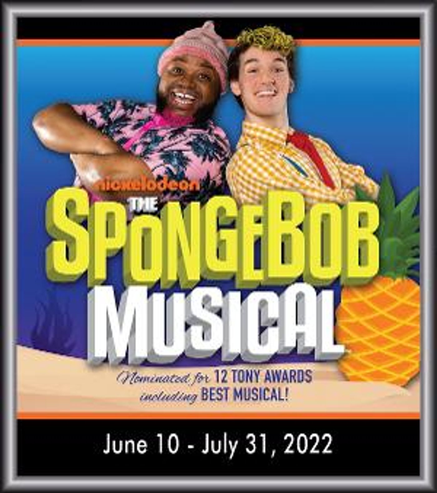 THE SPONGEBOB MUSICAL Announced At Toby's Dinner Theatre  Image