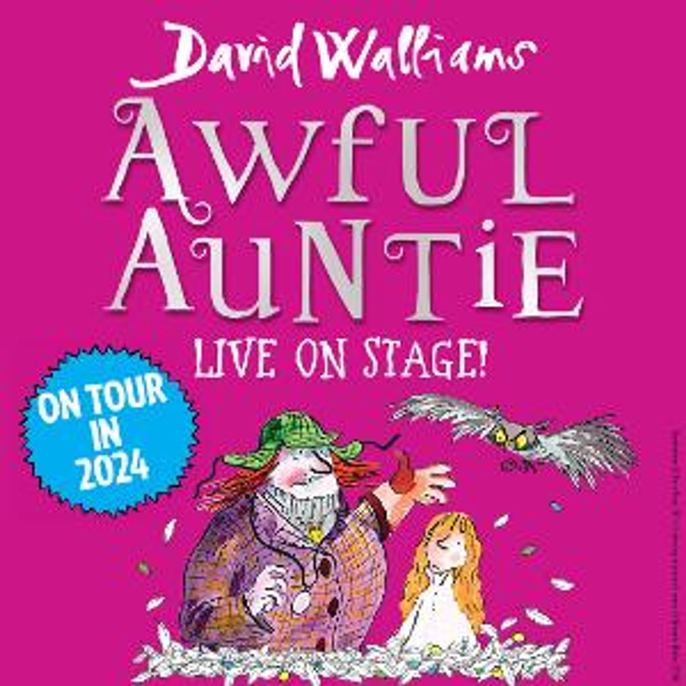 David Walliams' AWFUL AUNTIE Will Embark on Tour in 2024  Image