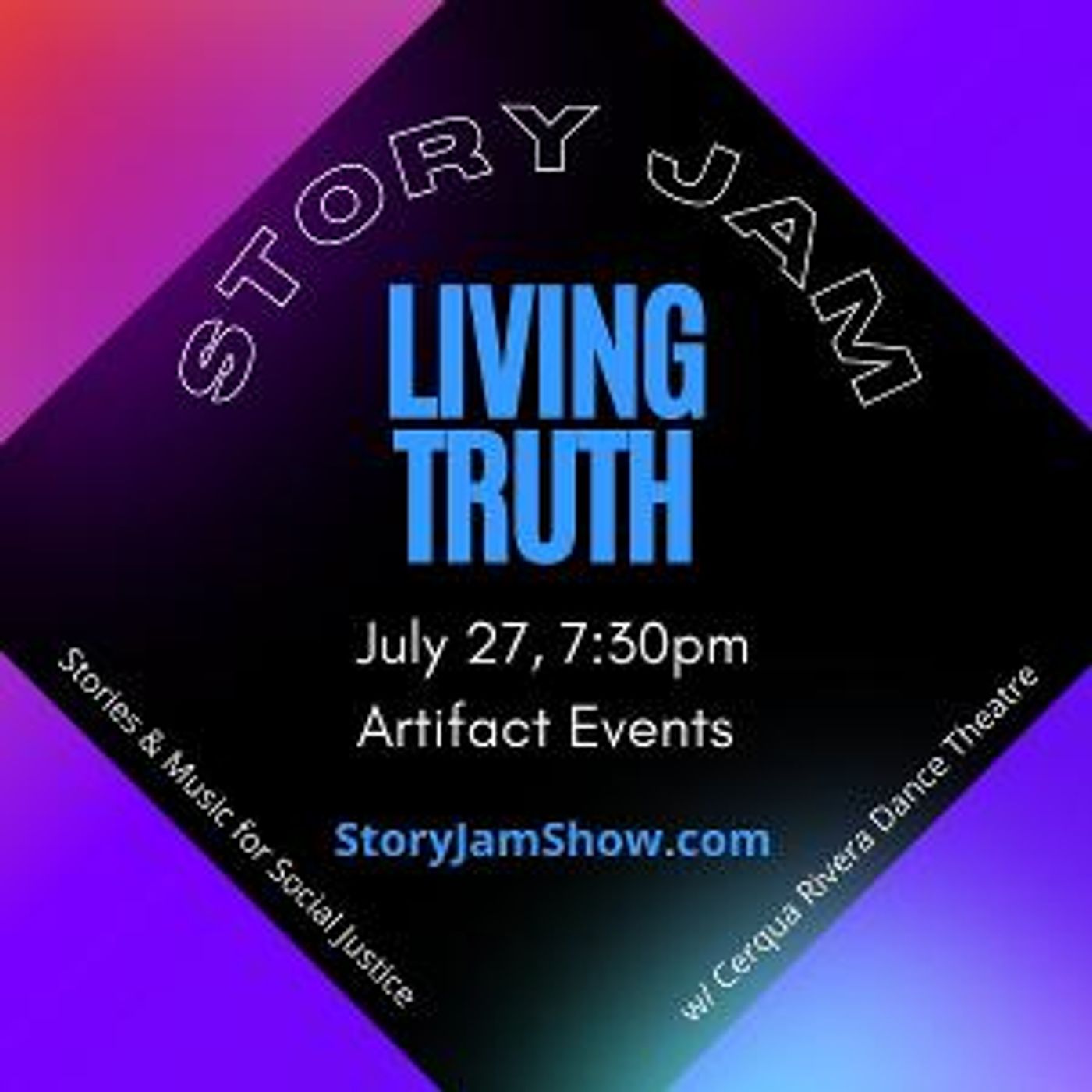Story Jam & Cerqua Rivera Dance Theatre Will Collaborate at Artifact Events  Image