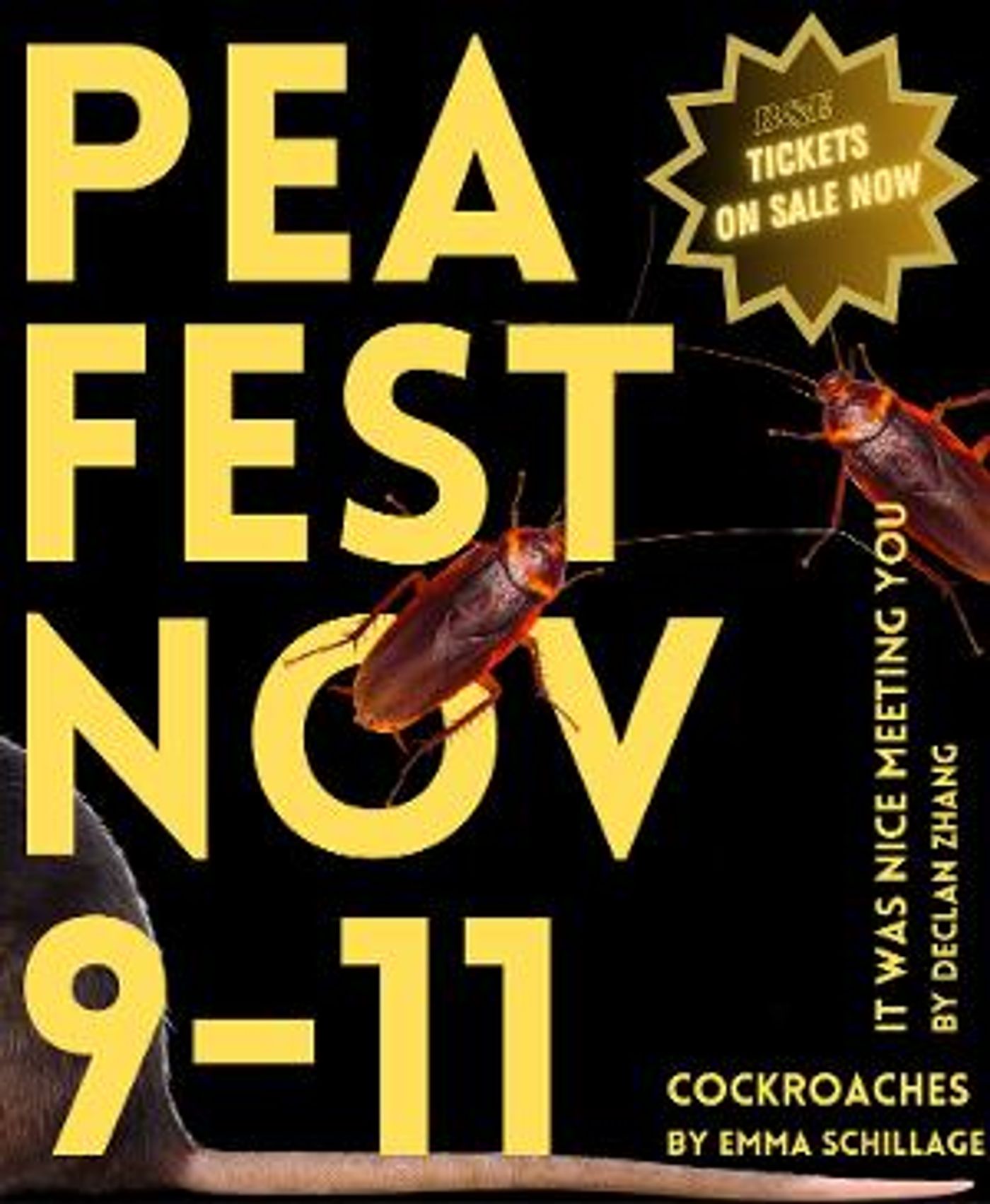 Breaking & Entering Theatre Collective To Present PEA FEST 2023  Image