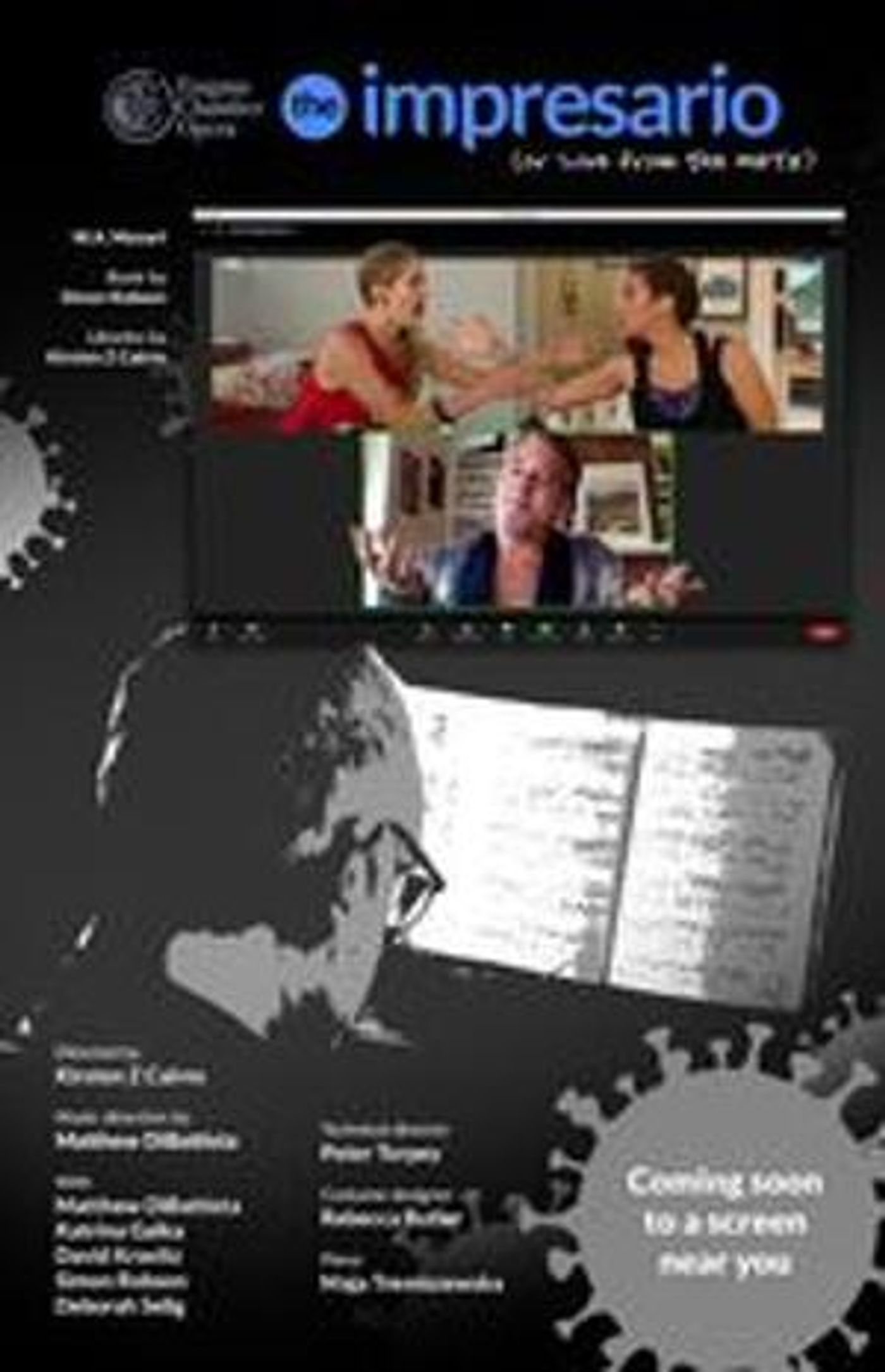 Enigma Chamber Opera Presents A New Version Of Mozart's THE IMPRESARIO  Image