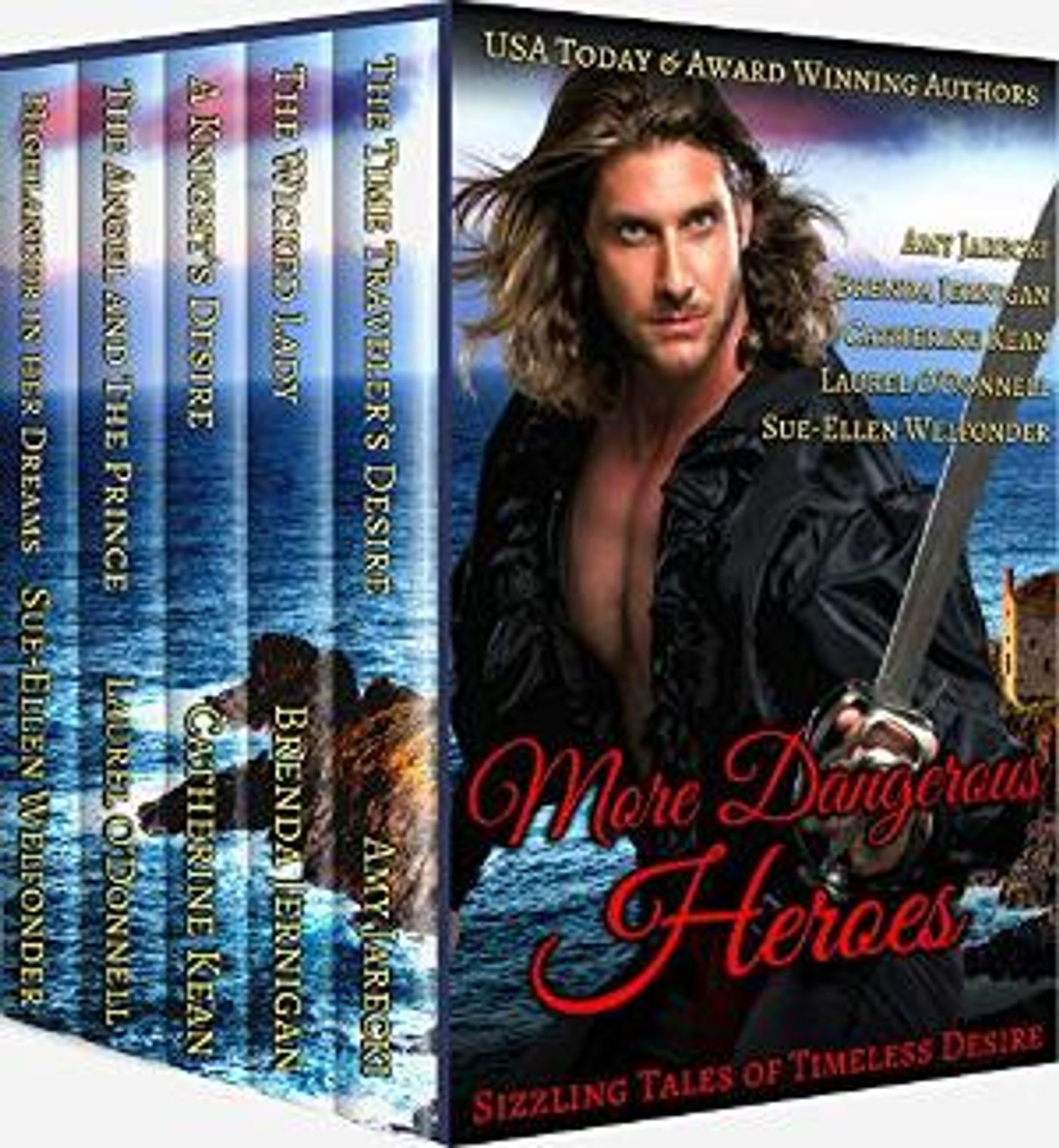 Bestselling & Award-Winning Authors Release Historical Romance Collection - MORE DANGEROUS HEROS  Image