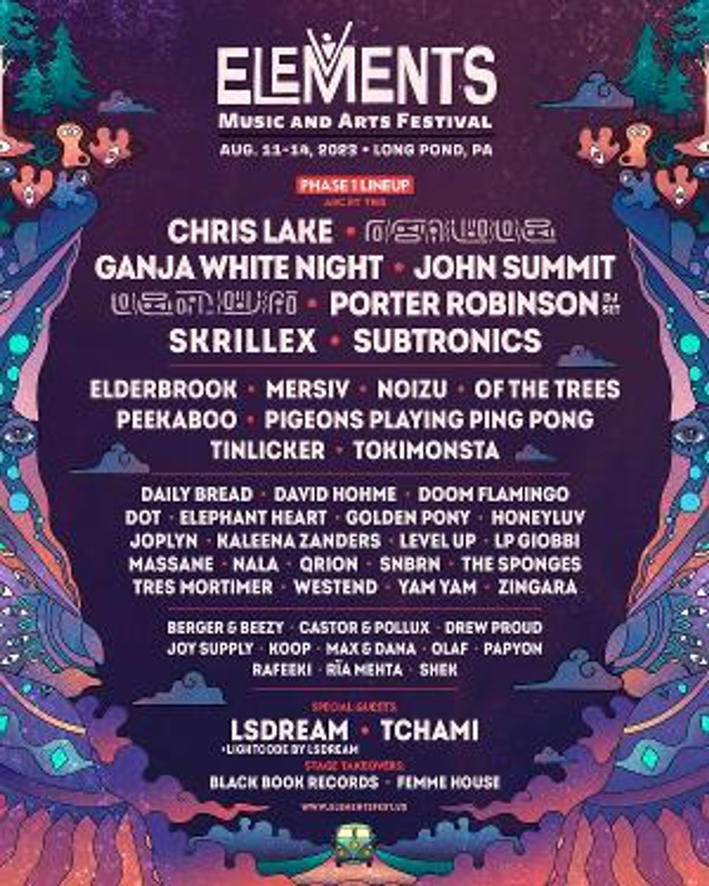 Elements Music & Arts Festival Announces Phase One Lineup For 6th Edition  Image