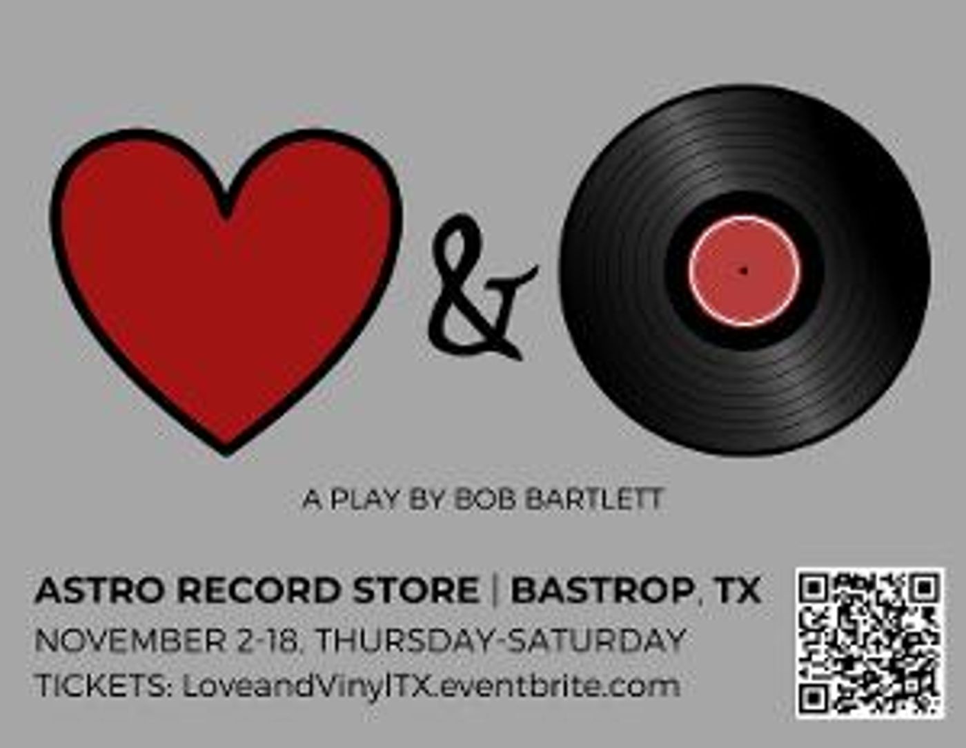 New Romantic Comedy LOVE AND VINYL to be Presented In Downtown Bastrop Record Store  Image