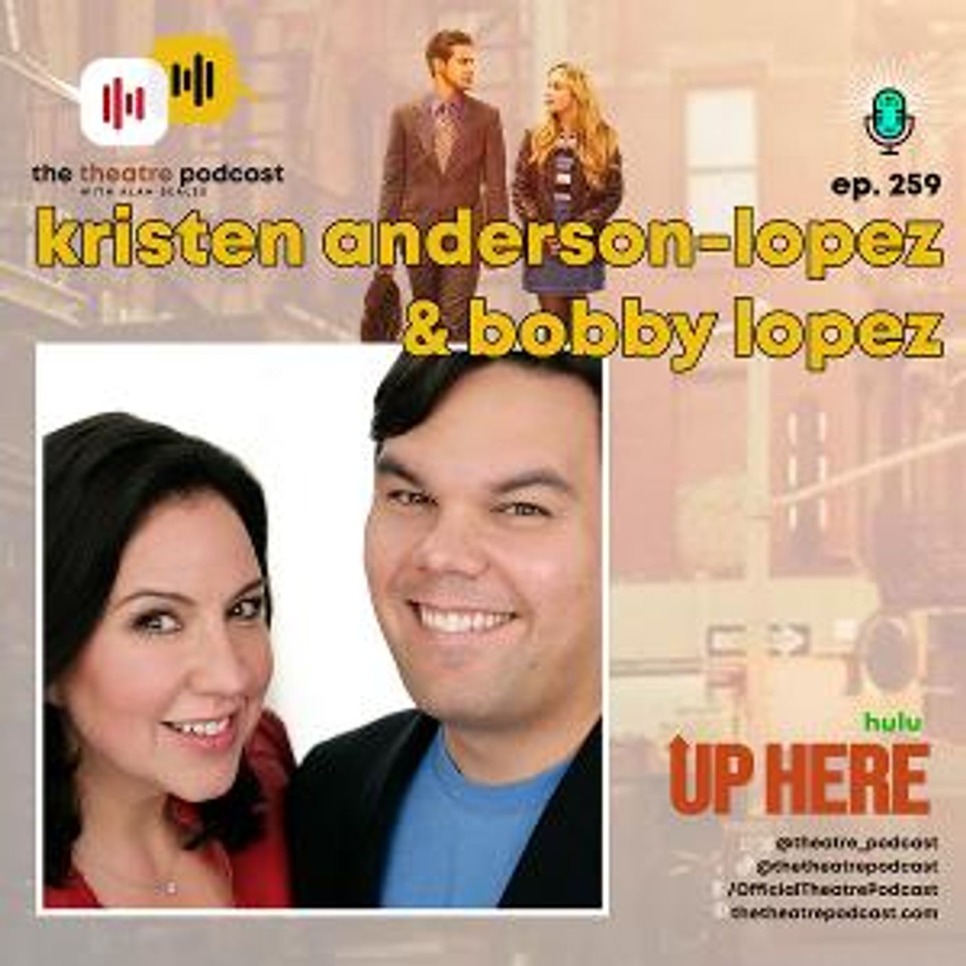 Exclusive: Listen to Kristen Anderson-Lopez and Bobby Lopez on THE THEATRE PODCAST WITH ALAN SEALES  Image