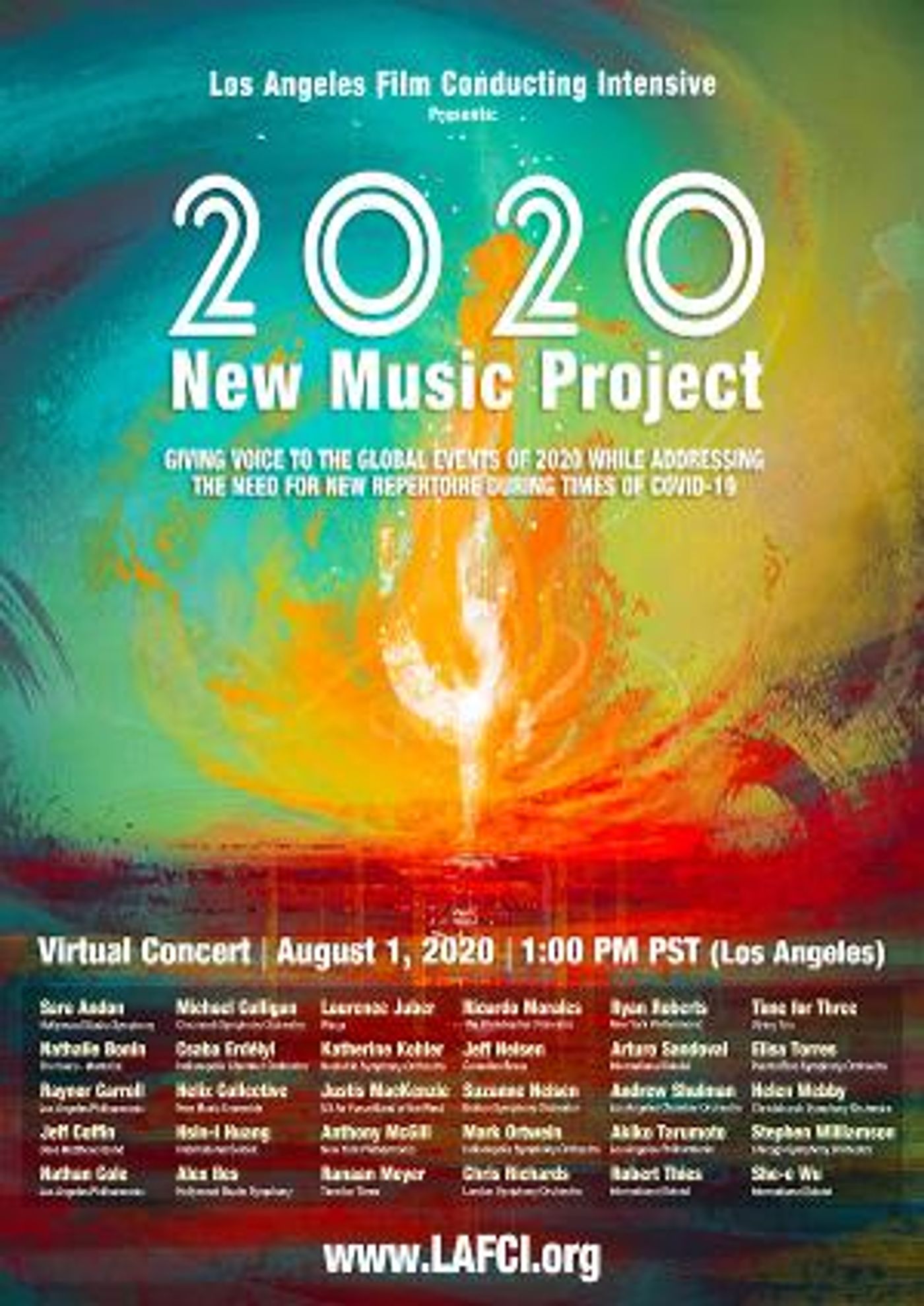 All-Star Roster Announced For 2020 New Music Project  Image