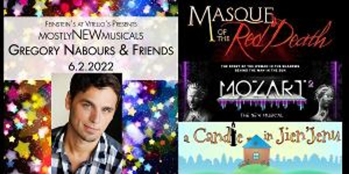 MostlyNEWmusicals Returns With New Work From Gregory Nabours And Friends  Image