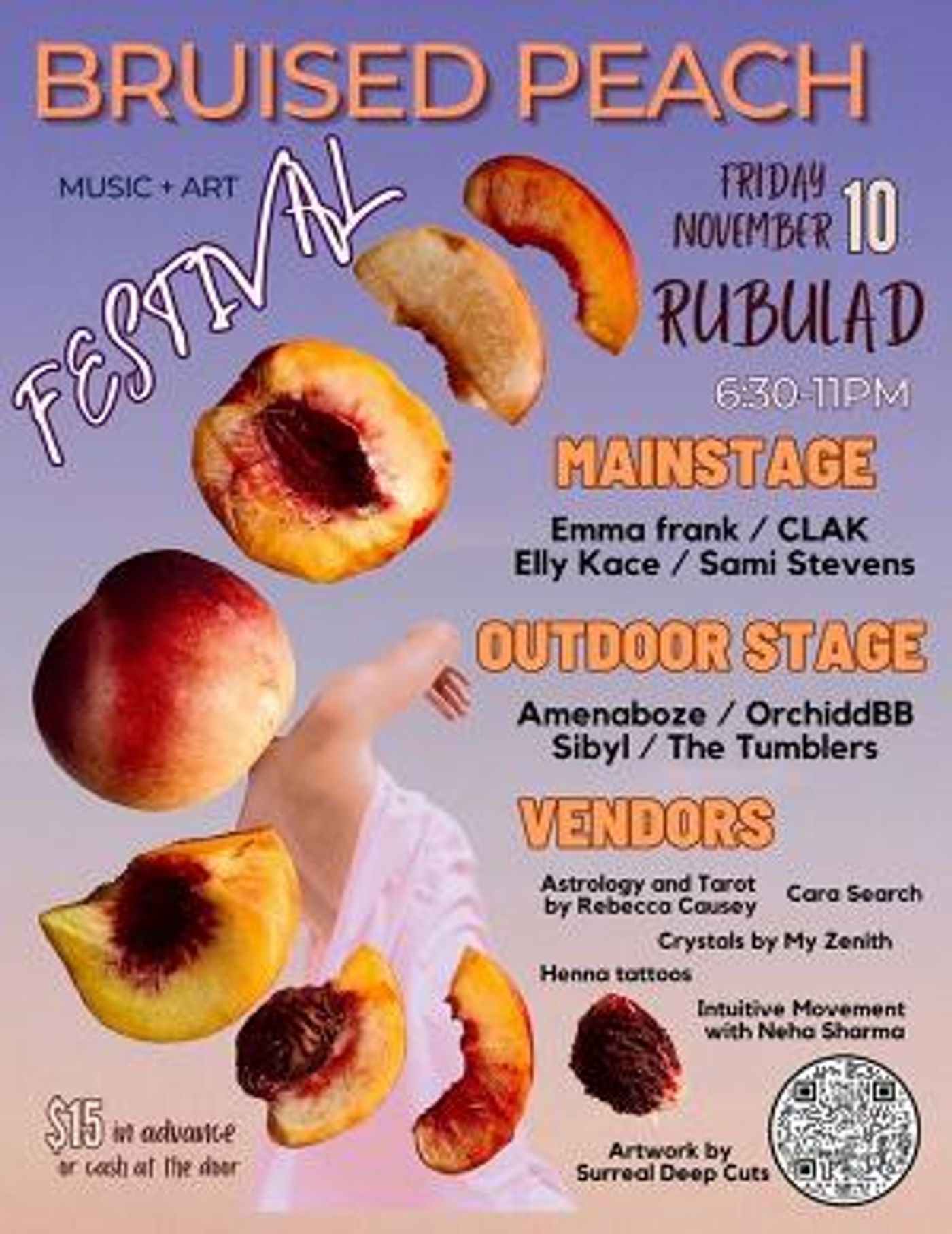 Bruised Peach Music Festival to Be Held in November  Image