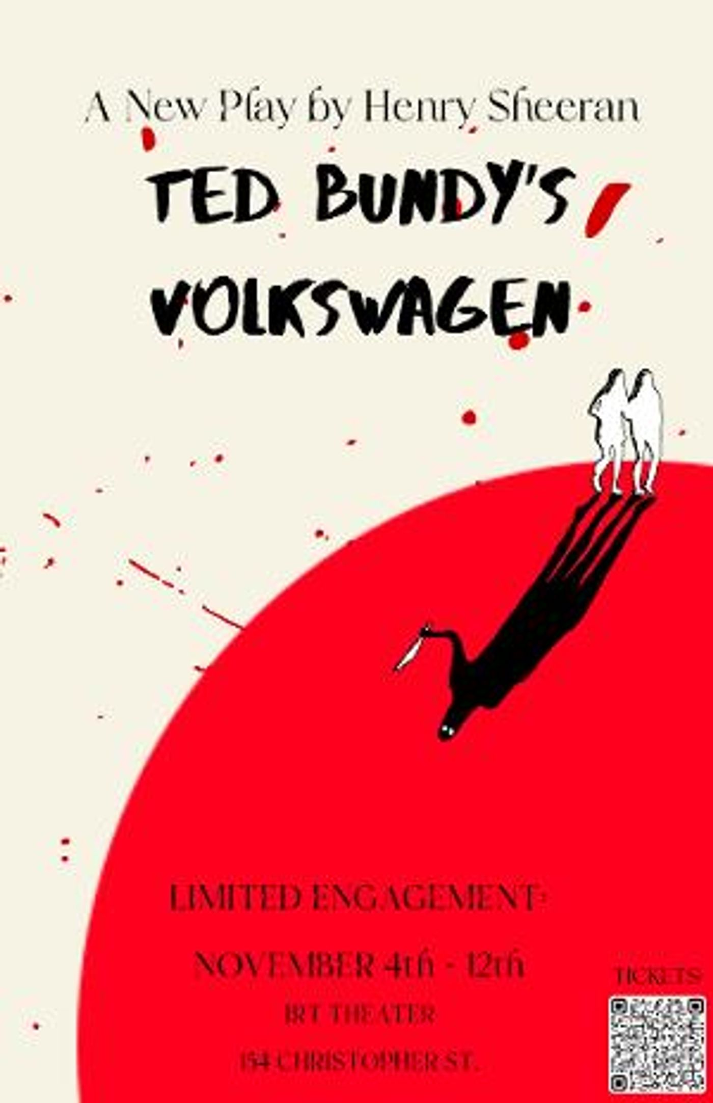 IRT Theater to Present Fully-Staged Workshop Production Of Henry Sheeran's TED BUNDY'S VOLKSWAGEN Ted Bundy's Volkswagen  Image