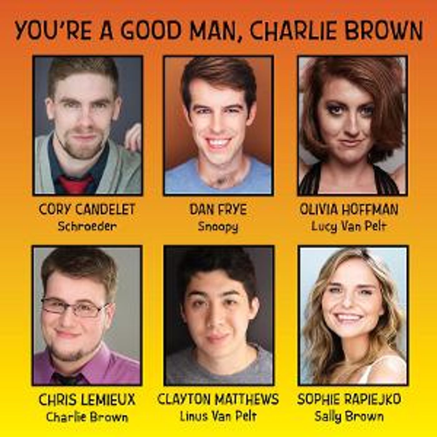 YOU'RE A GOOD MAN, CHARLIE BROWN is Coming to The Legacy Theatre in September  Image