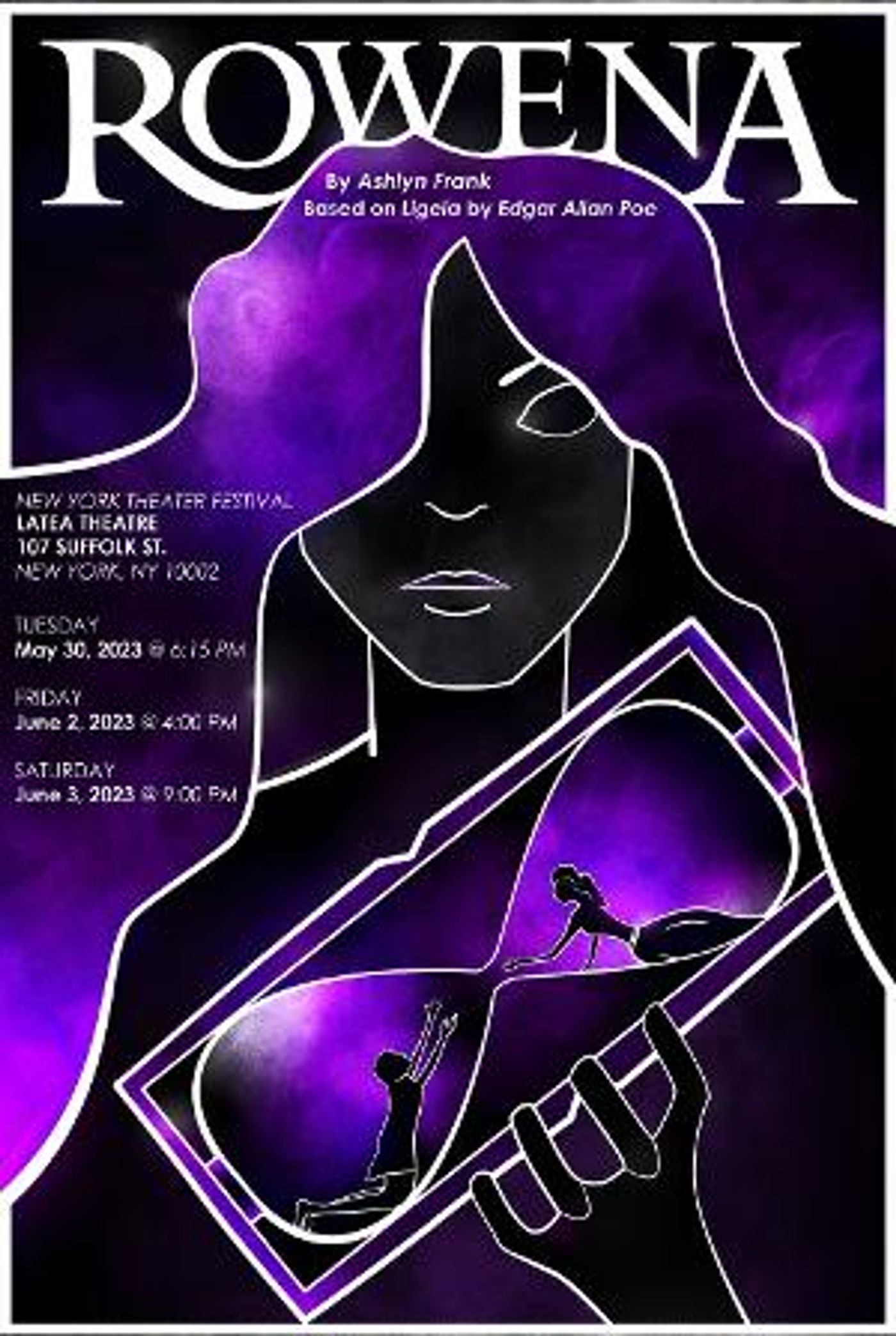 ROWENA by Ashlyn Frank to Premiere at the New York Theatre Festival This Month  Image