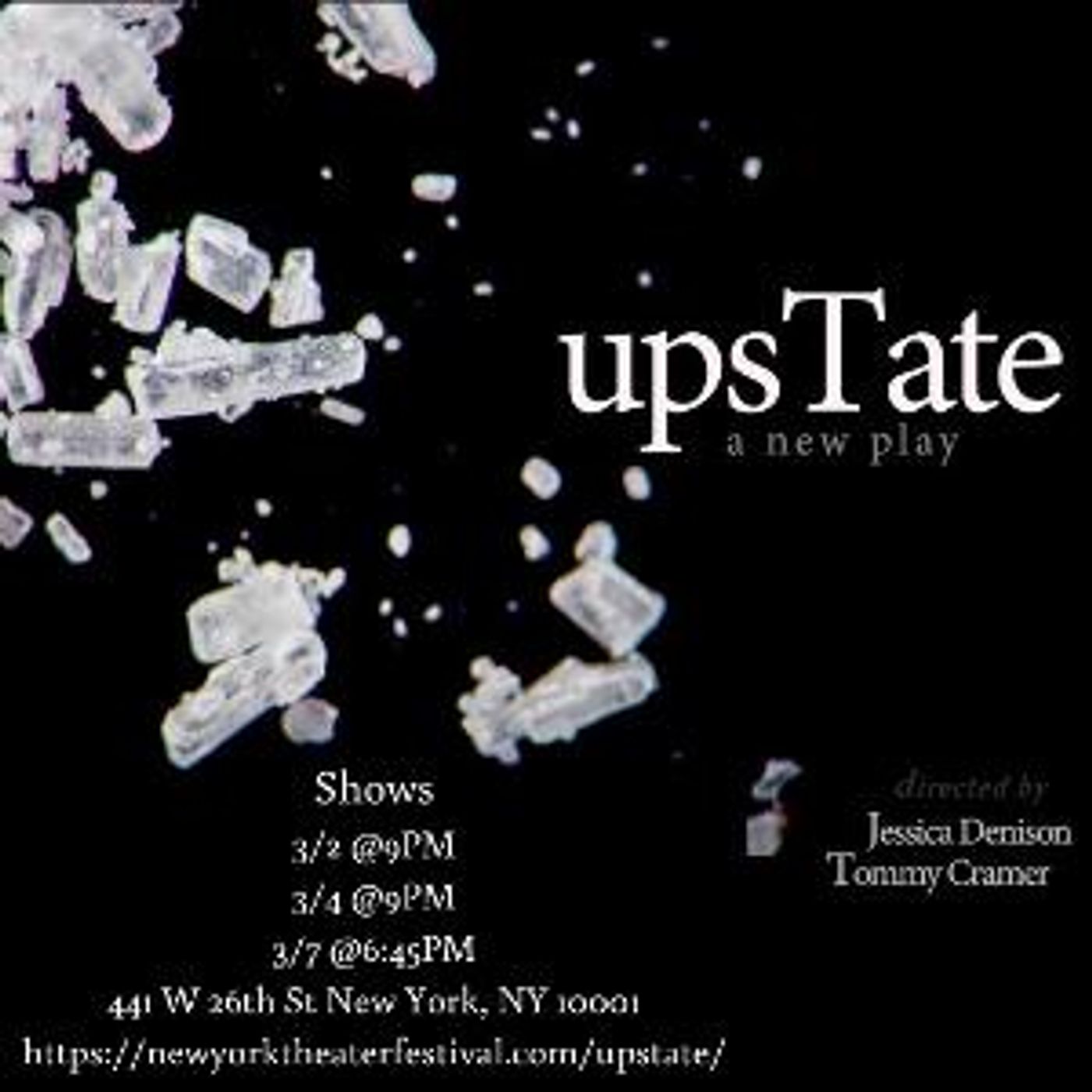 UPSTATE Will Make East Coast Premiere At The Hudson Guild  Image