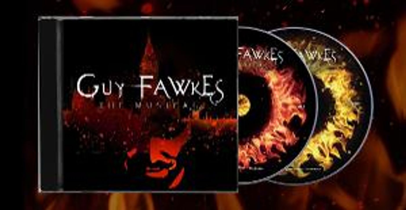 Original Studio Cast Recording Of GUY FAWKES THE MUSICAL Out Now  Image