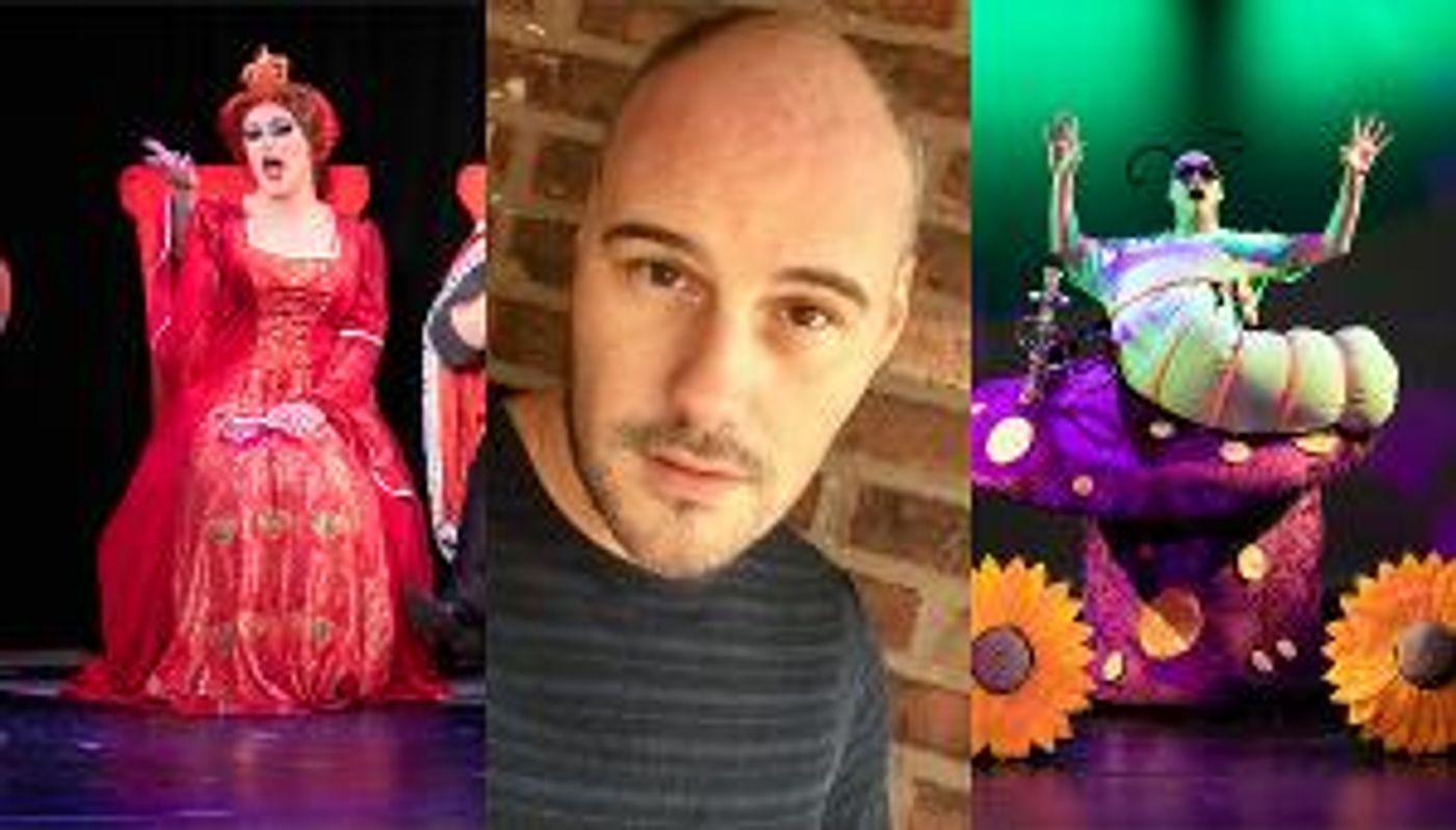 Eric Fletcher To Reprise Queen Of Hearts And Caterpillar In Alice In Wonderland The Musical At Players Theatre  Image