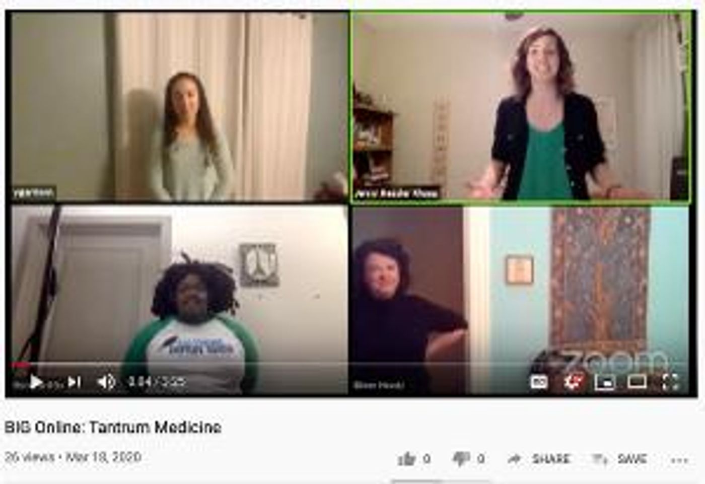 Baltimore Improv Group Moves Classes To Zoom And Free Comedy Shows To YouTube Live  Image