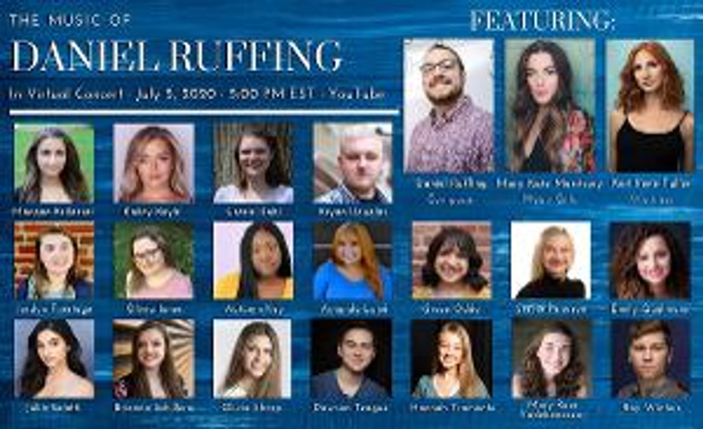 Mary Kate Morrissey, Keri René Fuller and More to Perform in Virtual Concert Featuring the Music of Daniel Ruffing  Image