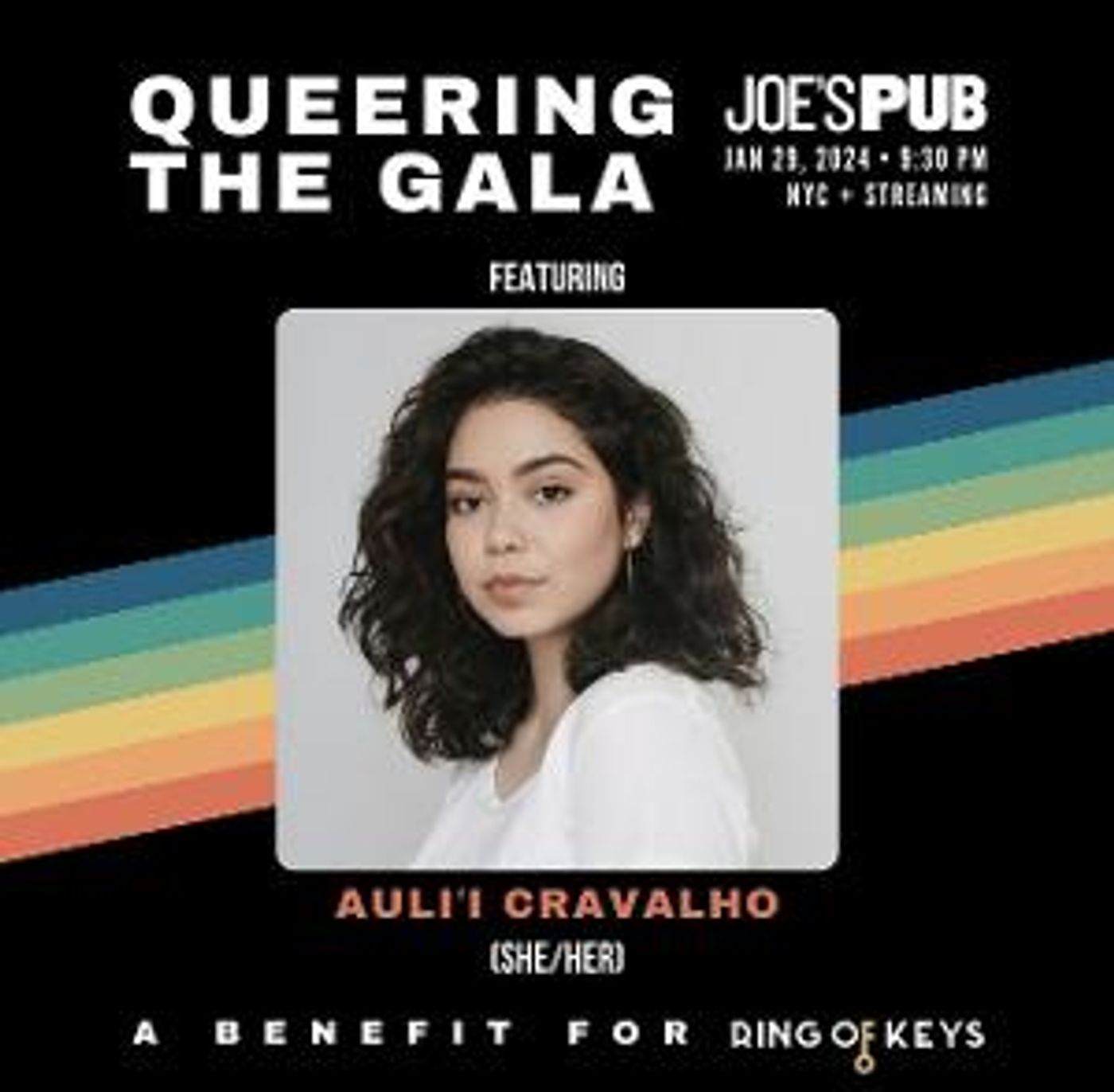 Auli‘i Cravalho talks about joining QUEERING THE GALA: A BENEFIT FOR RING OF KEYS  Image
