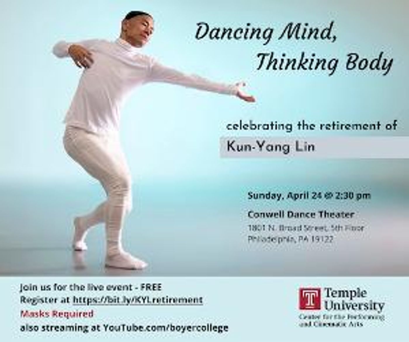 Professor Kun-Yang Lin Retires After 19 Years Of Dedicated Service To Temple University  Image