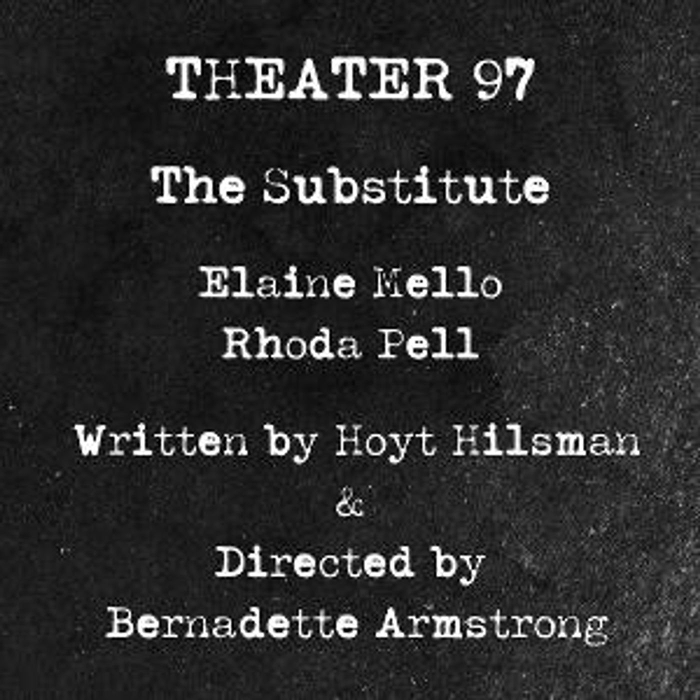 Open-Door Playhouse Debuts THE SUBSTITUTE in July  Image