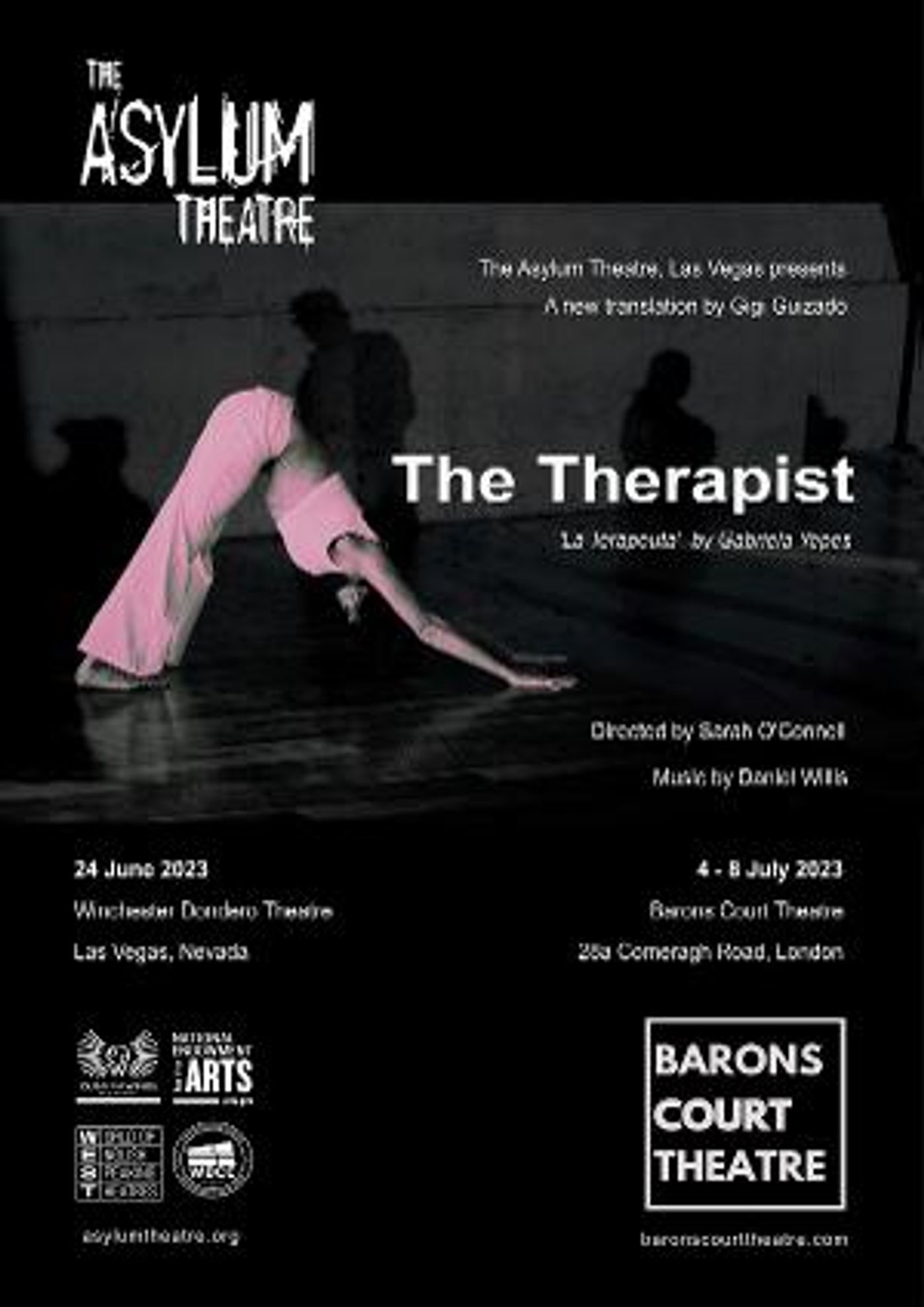 Asylum Theatre to Present THE THERAPIST by Gabriela Yepes This Month  Image