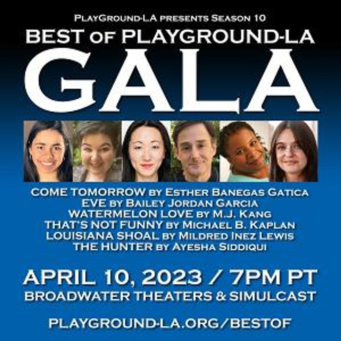 PlayGround Celebrates BEST OF PLAYGROUND-LA GALA, April 10  Image