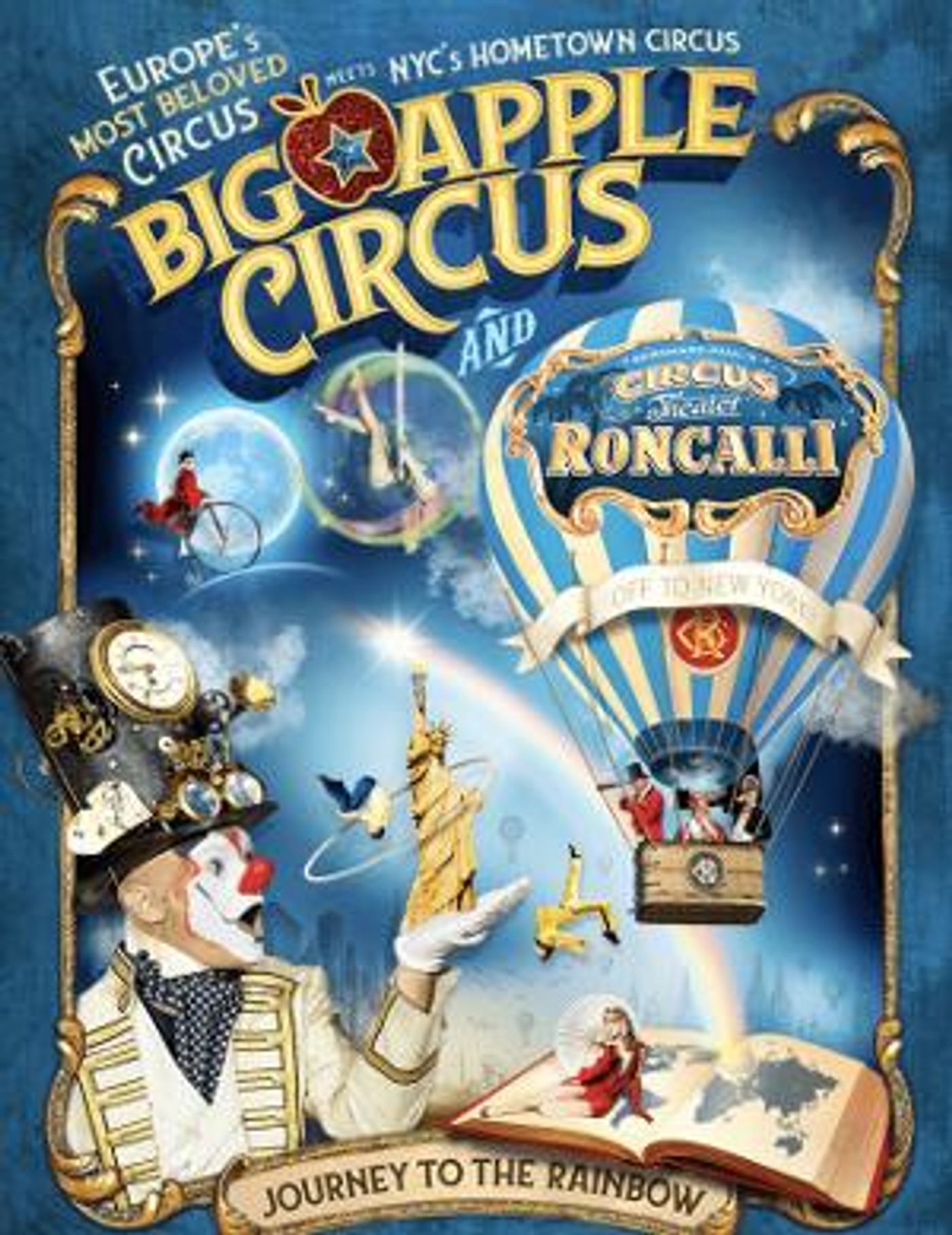 The Celebrated Big Apple Circus: JOURNEY TO THE RAINBOW Arrives Next Month  Image