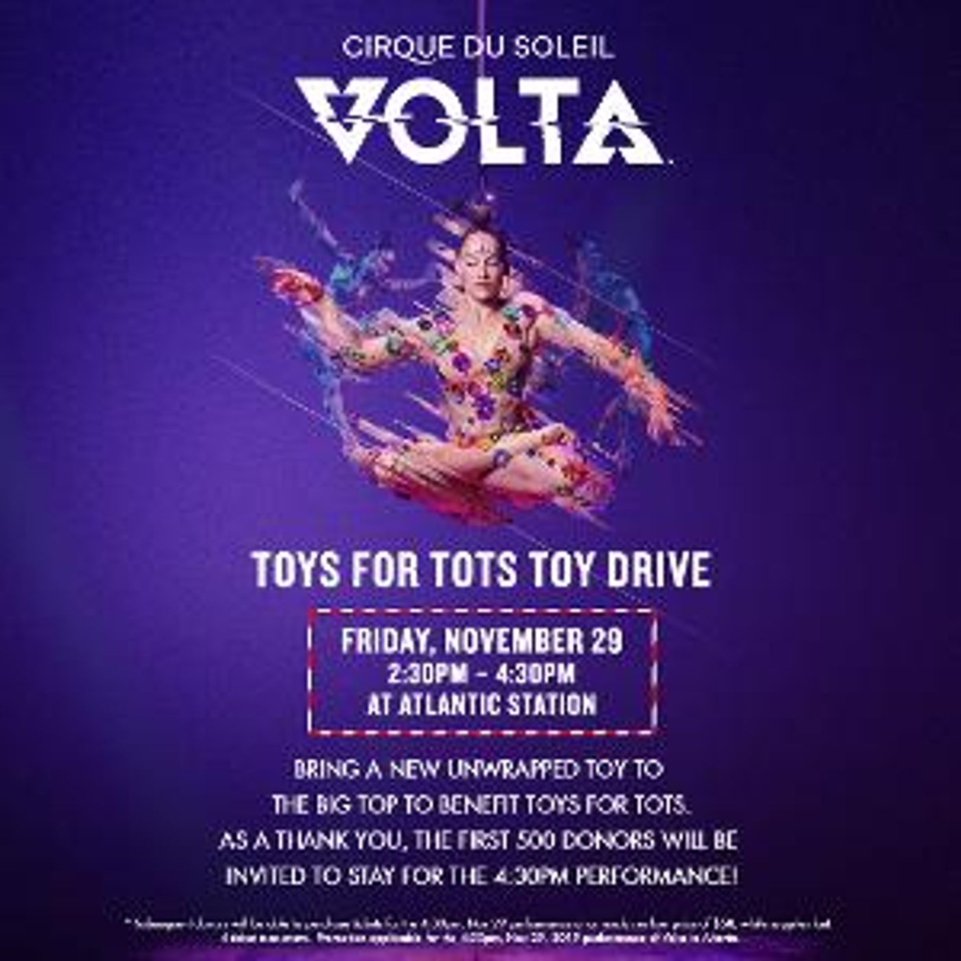 Cirque Du Soleil is Hosting a Toy Drive  Image