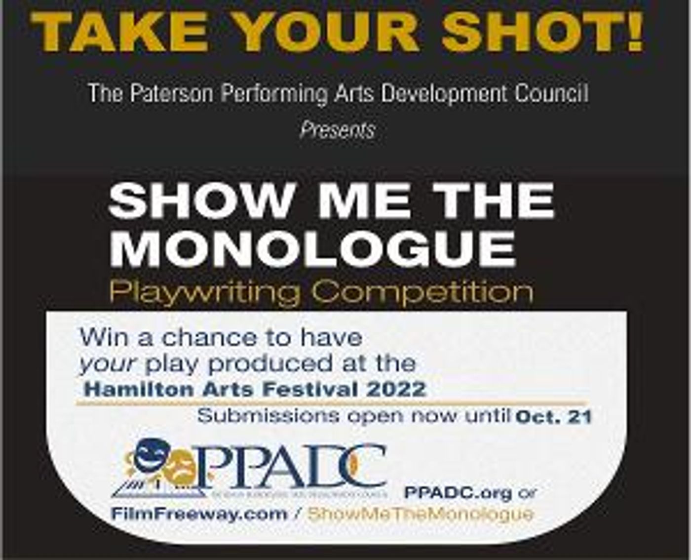 Playwrights Can Take Their Shot At The Annual SHOW ME THE MONOLOGUE Competition  Image