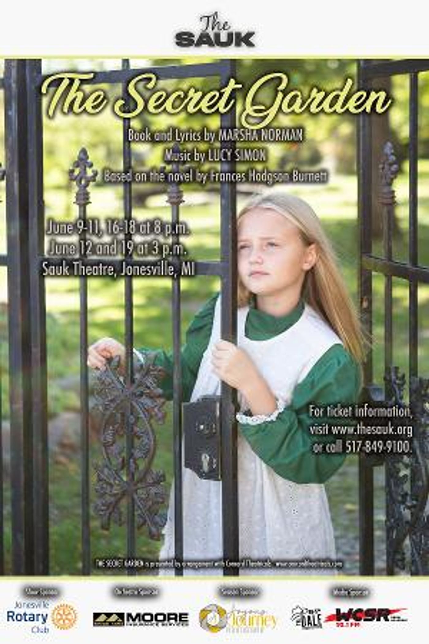 Cast Announced For Sauk's THE SECRET GARDEN  Image