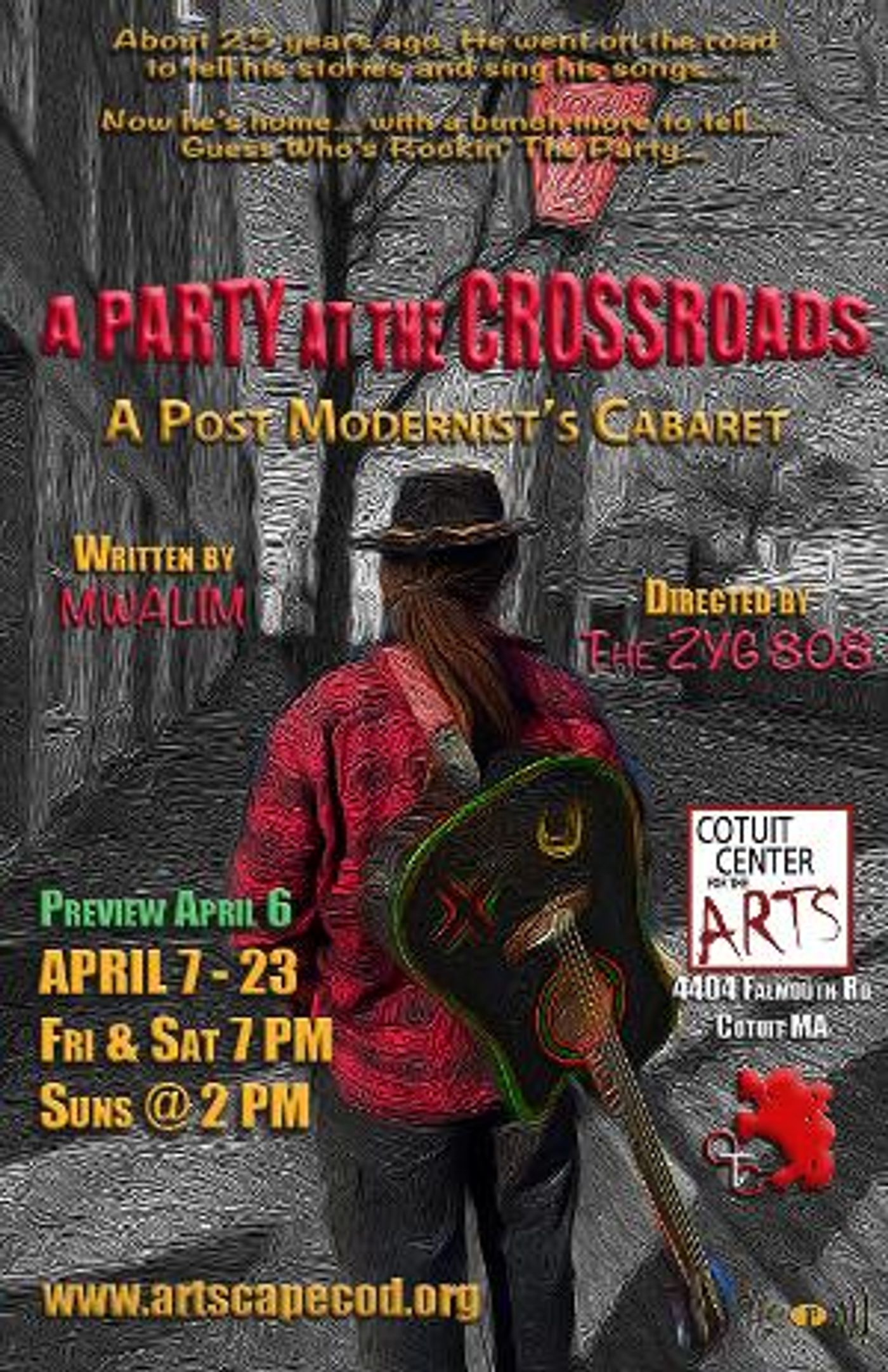 Mwalim Takes Us To A PARTY AT THE CROSSROADS On Cape Cod
 Next Month  Image