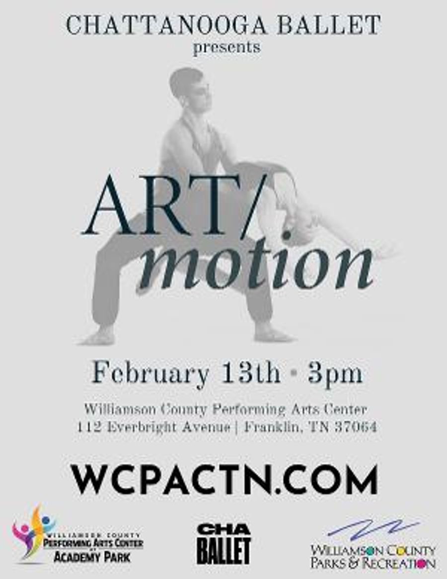 Williamson County Performing Arts Center To Host Chattanooga Ballet Image