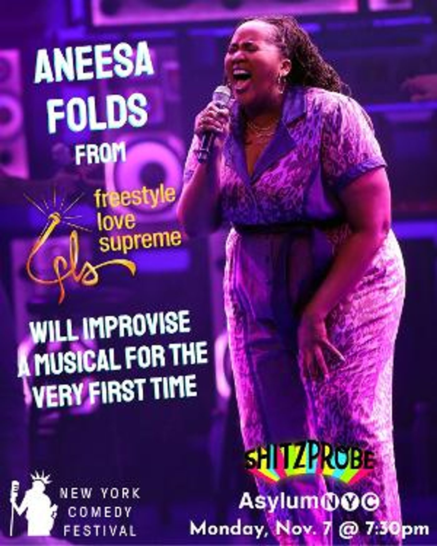 Aneesa Folds Joins Shitzprobe To Improvise A Brand New Musical  Image