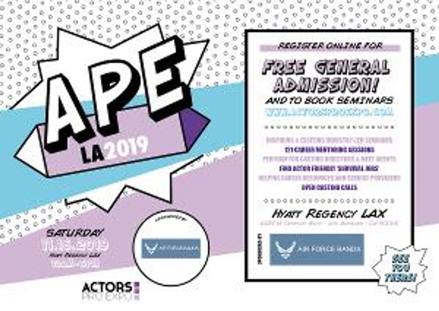 ACTORS PRO EXPO Comes To LA This Saturday: Meet Casting Directors, Audition For Open Calls, And More!  Image