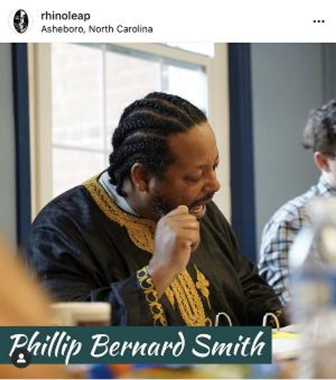 Phillip Bernard Smith Joins the Cast of DONTRELL WHO KISSED THE SEA at RhinoLeap  Image