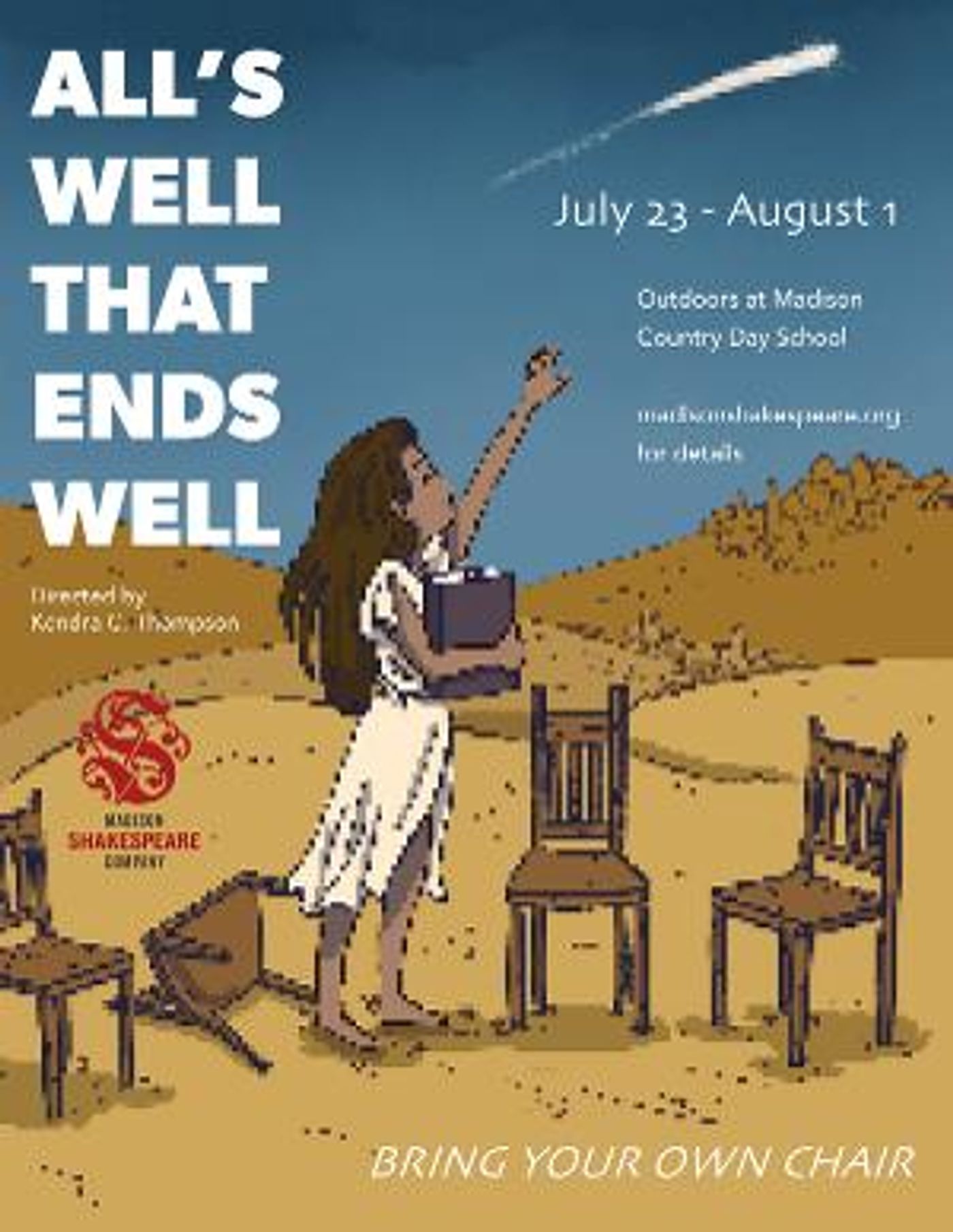 Madison Shakespeare Company Celebrates Ninth Summer With ALL'S WELL THAT ENDS WELL  Image